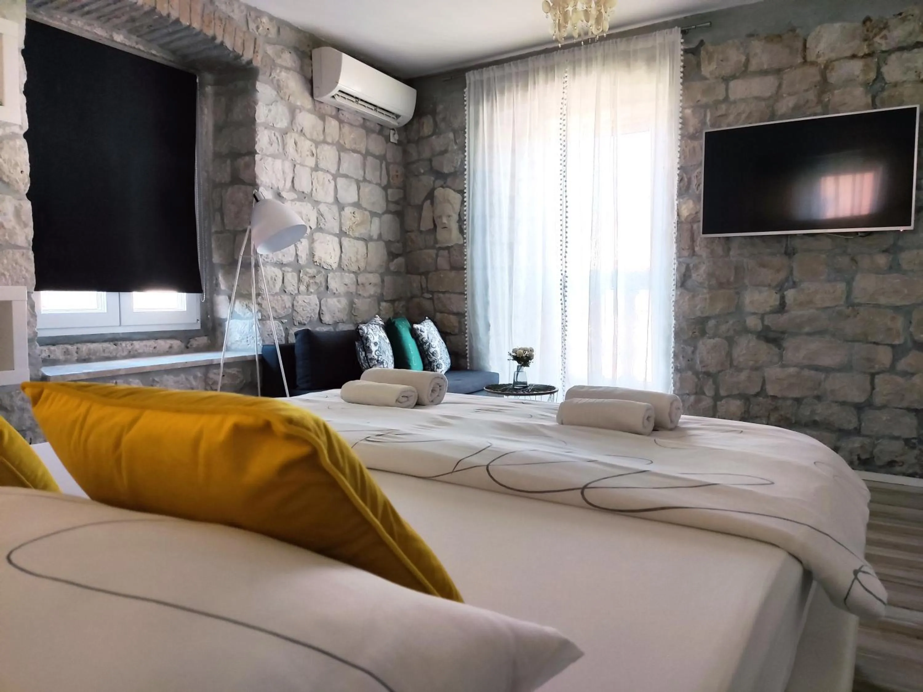 TV and multimedia, Bed in Guest House Klaudija