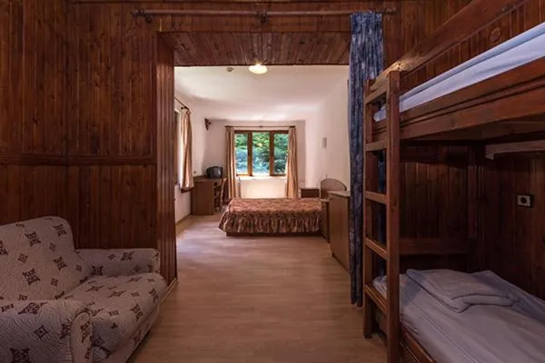 Bed in Ski Hotel Katerina