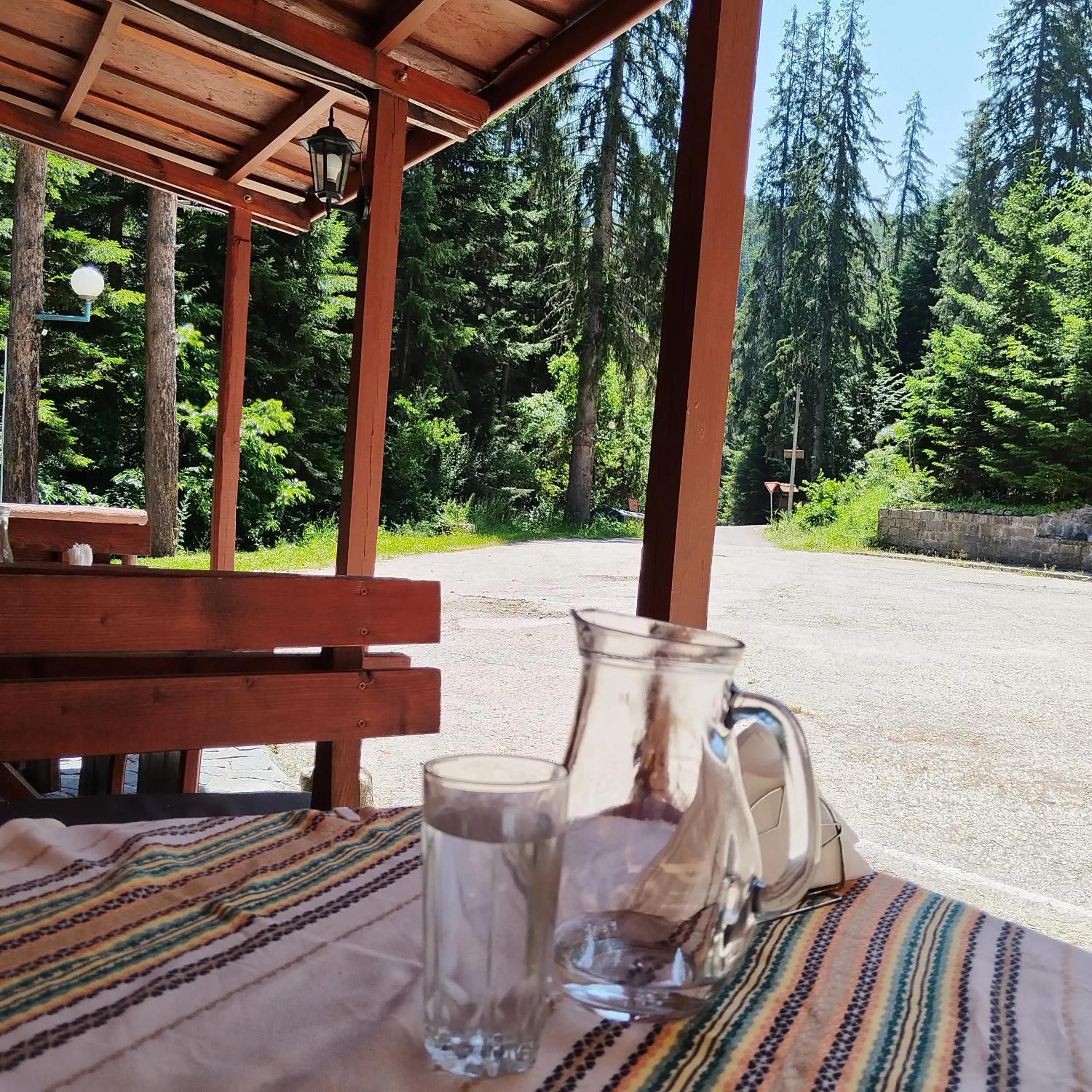 Balcony/Terrace in Ski Hotel Katerina