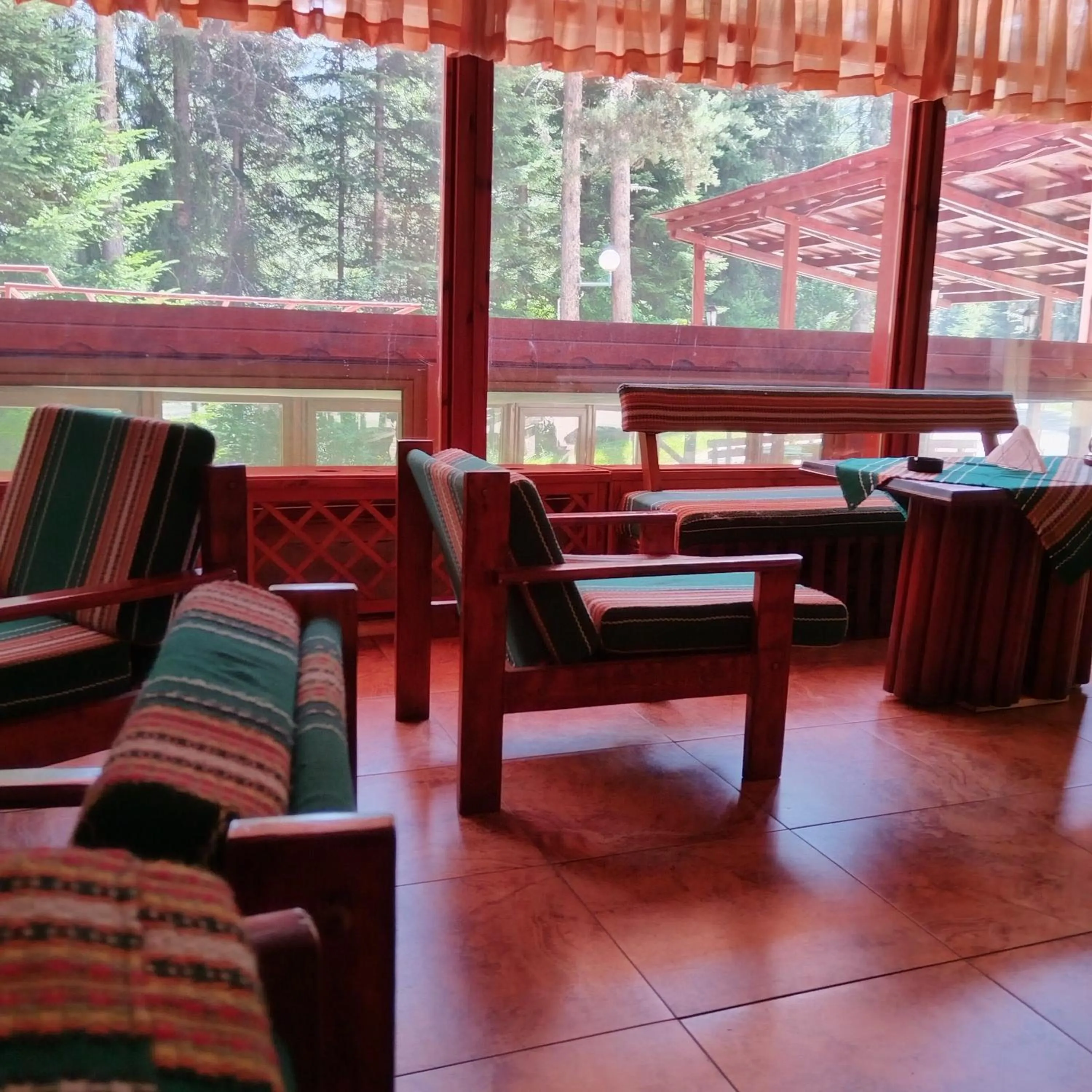 Seating area in Ski Hotel Katerina
