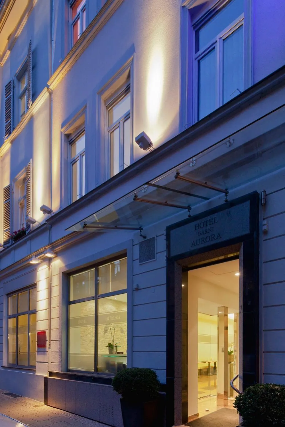 Property building in Hotel Aurora