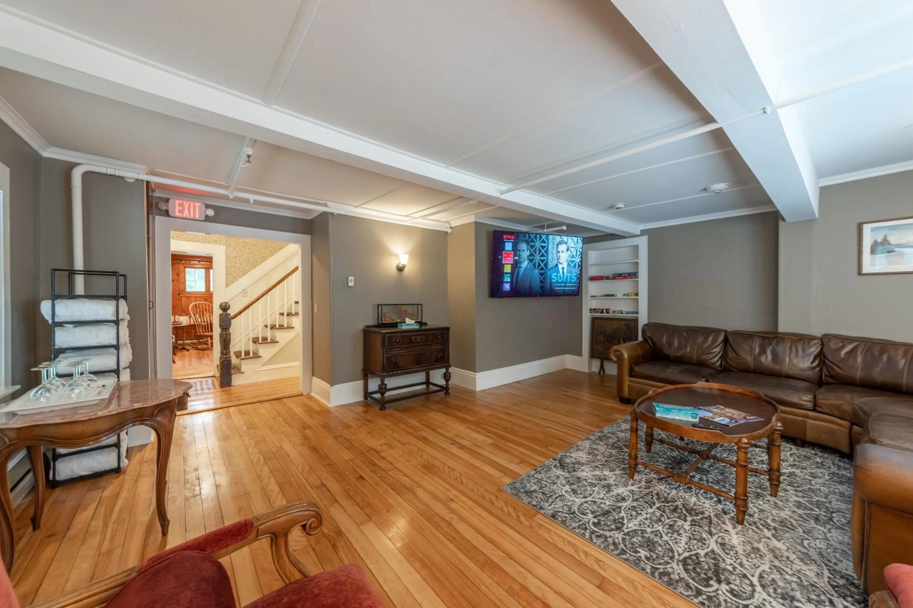 Living room in Cranmore Mountain Lodge Bed & Breakfast
