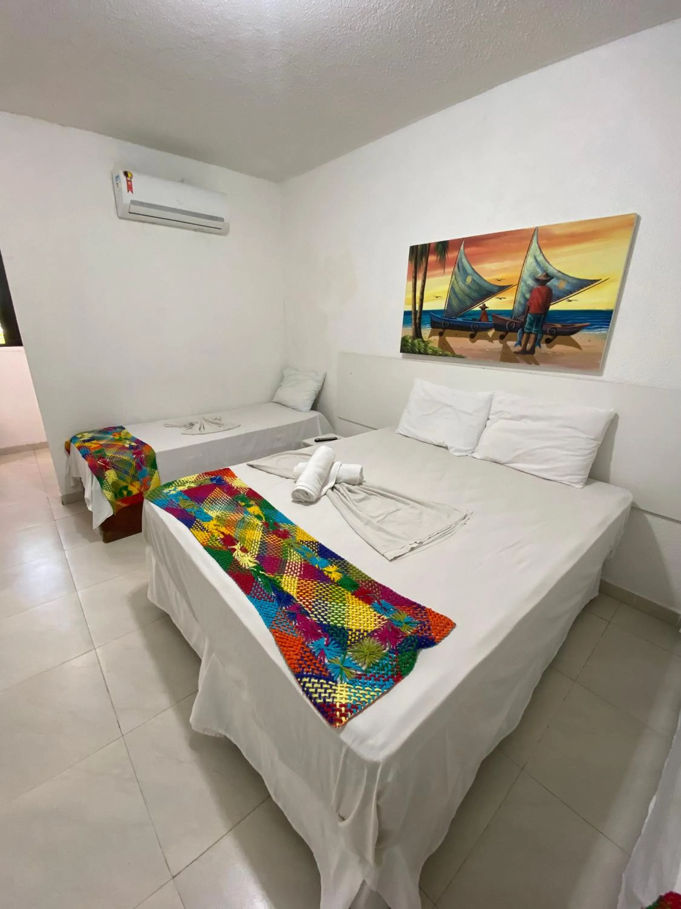 Bedroom, Bed in Pousada Nossa Casa