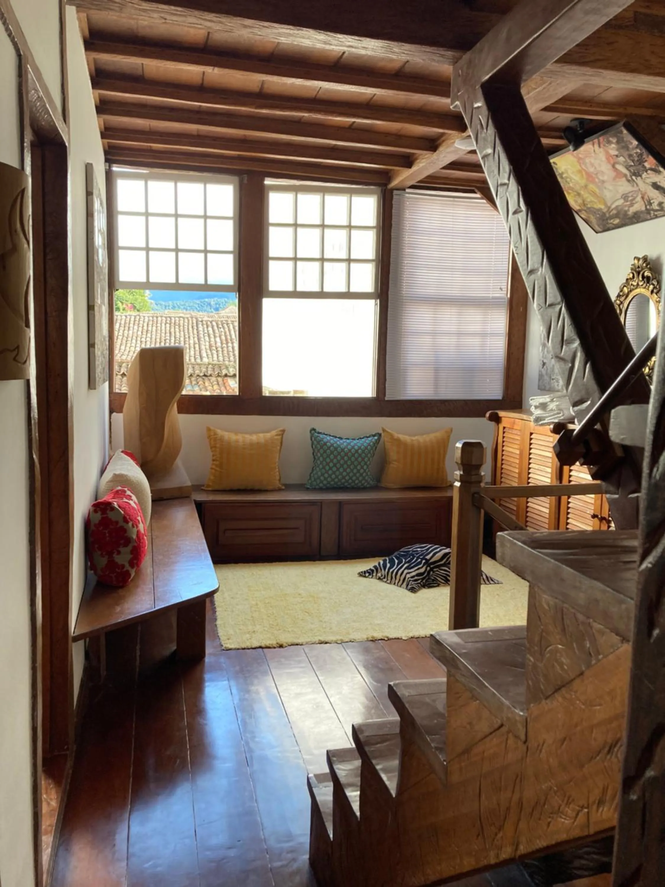 Living room in Pousada Arte Urquijo