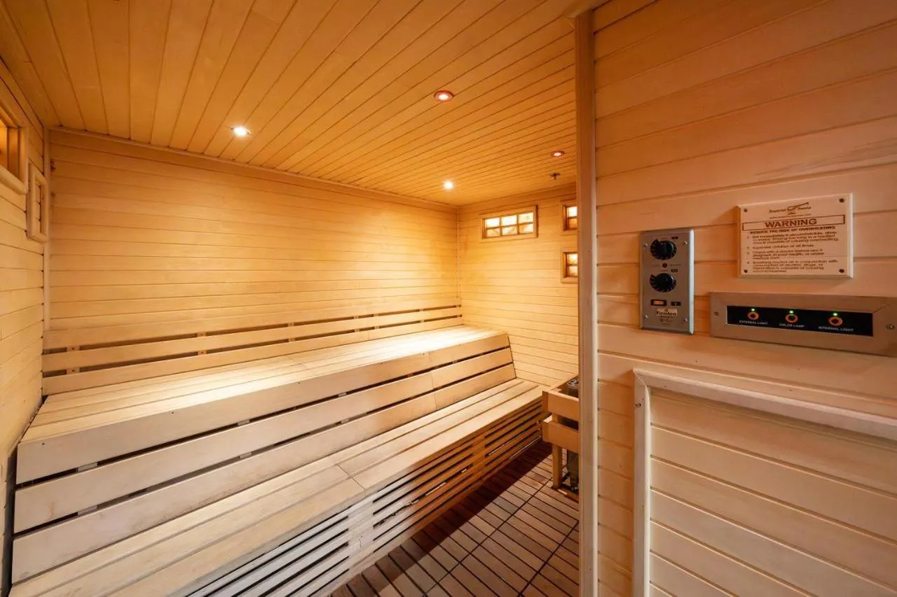 Sauna in Bella Vista Suites Lake Geneva
