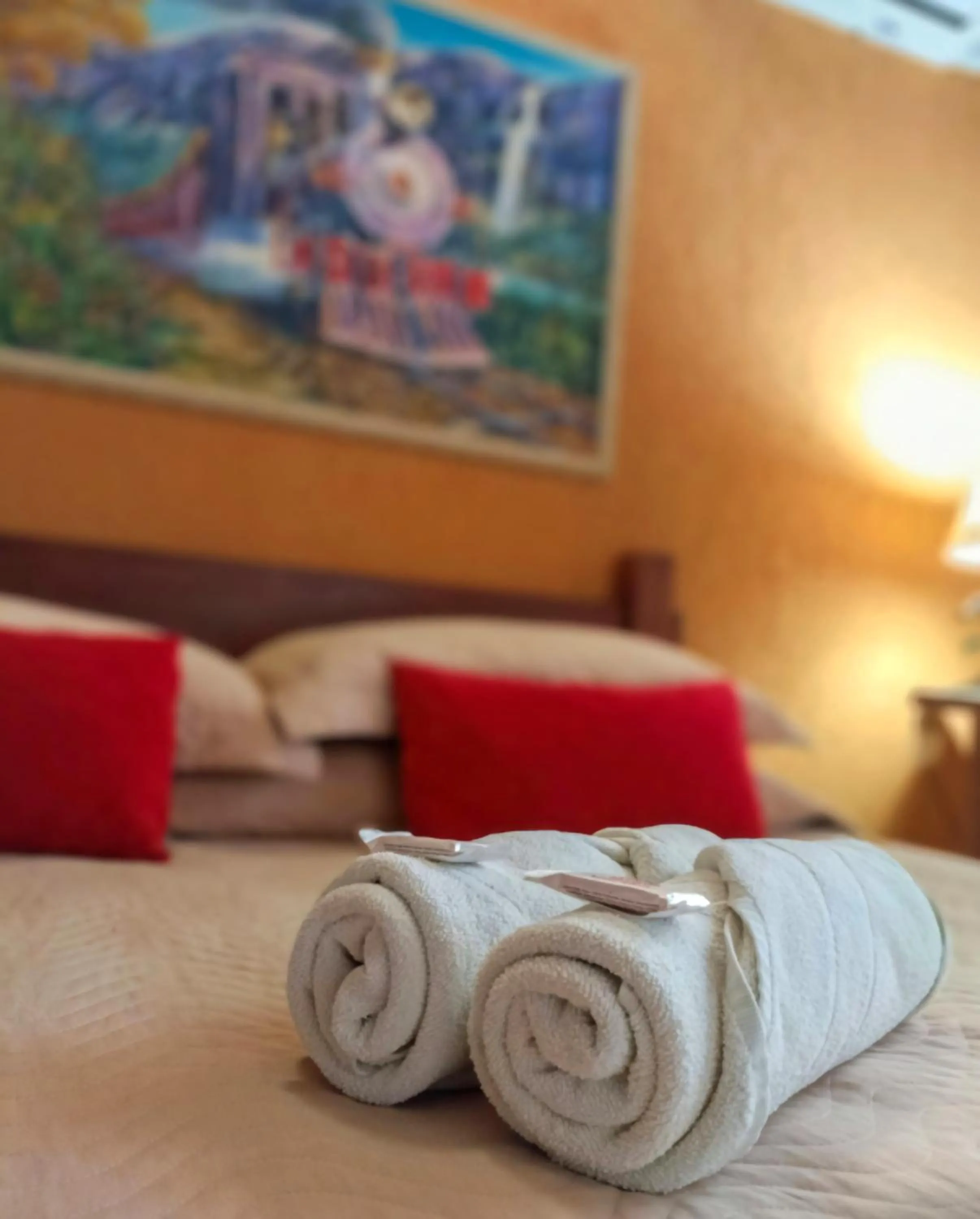 Bed in Pousada Estação do Trem