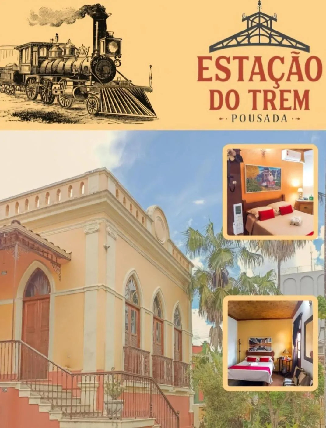 Property building in Pousada Estação do Trem