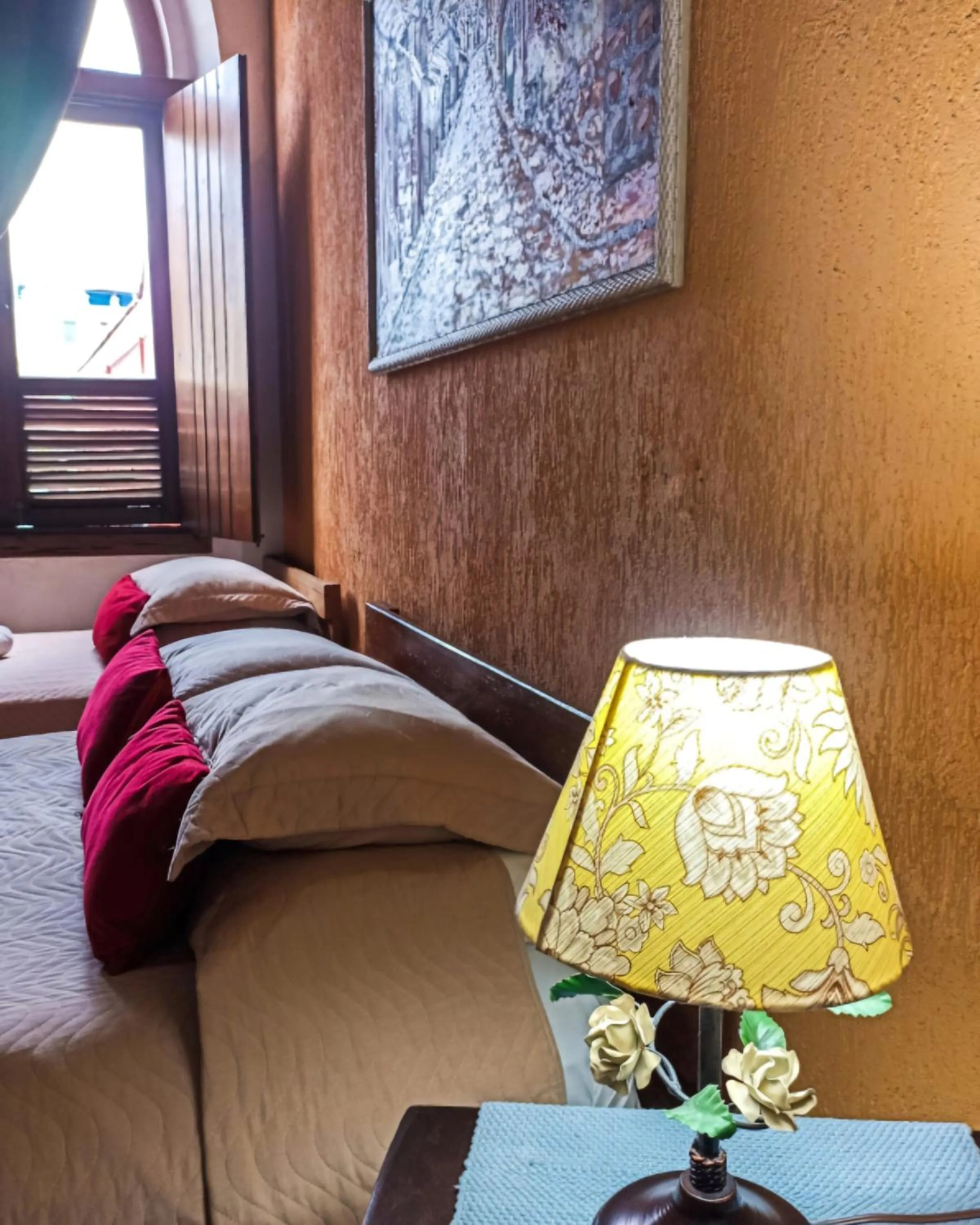 Bed in Pousada Estação do Trem