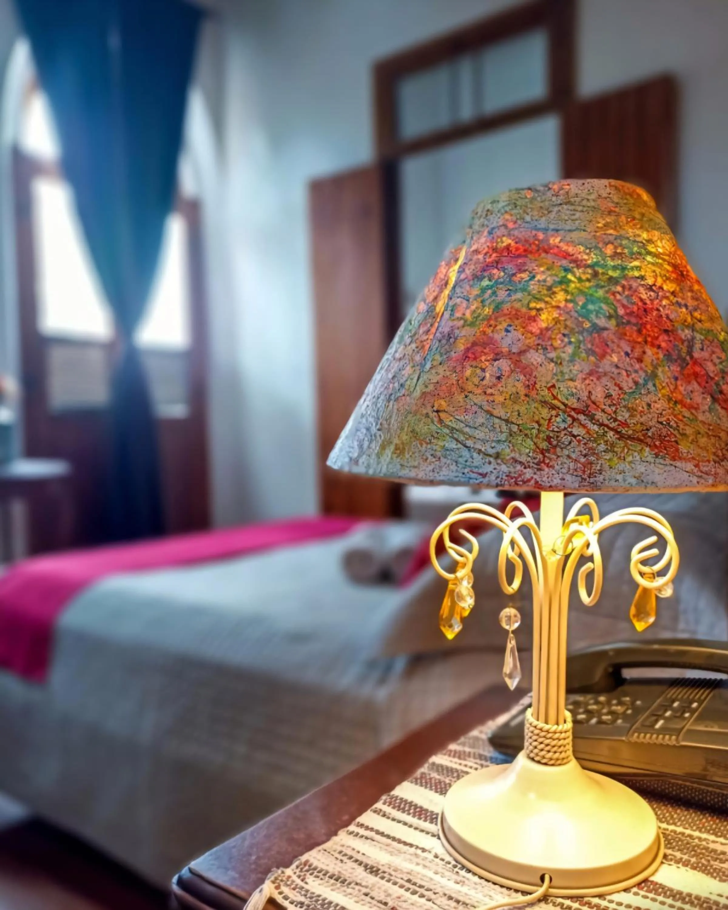 Bed in Pousada Estação do Trem