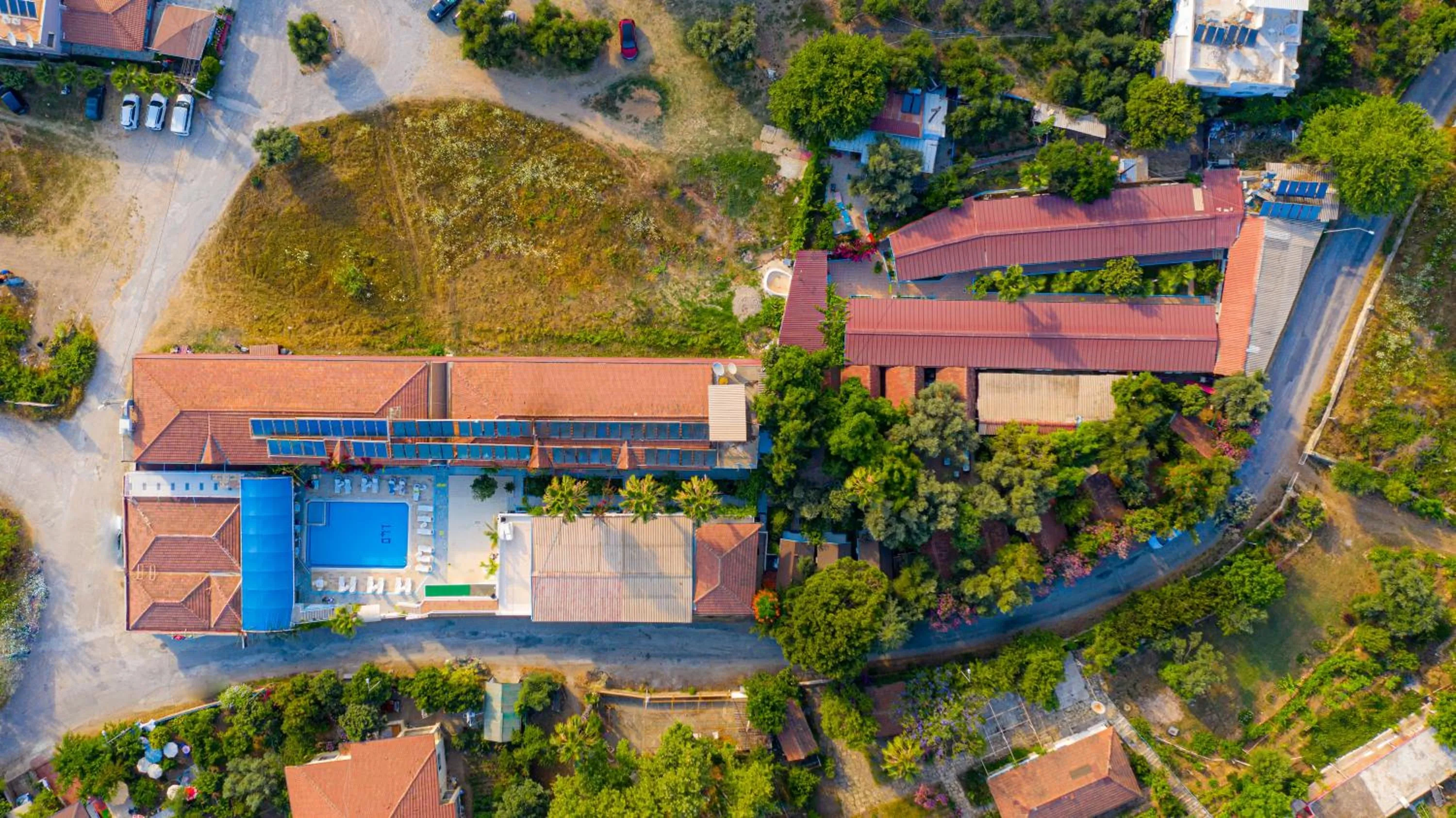 Bird's eye view in Sunberk Hotel