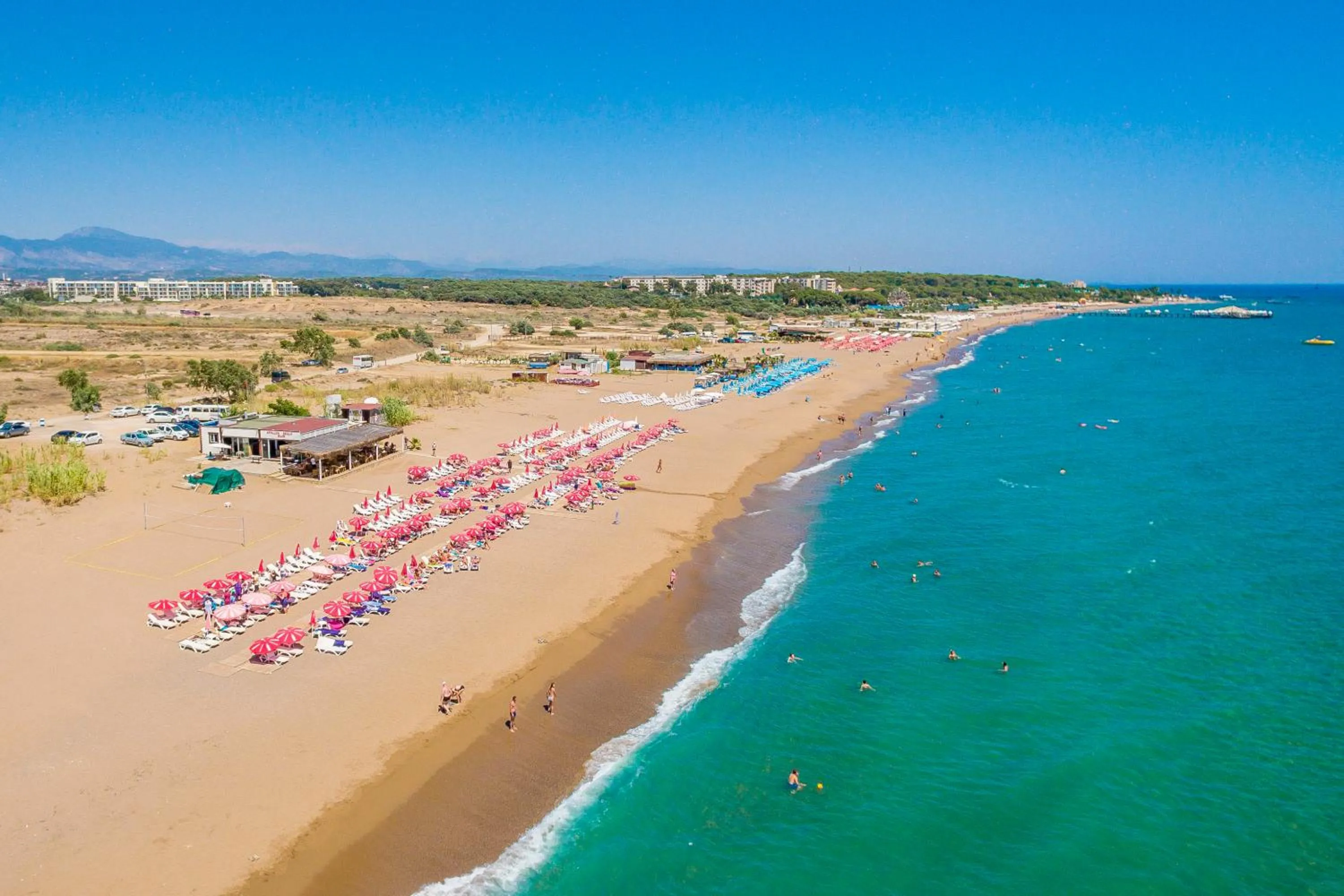 Beach in Sunberk Hotel