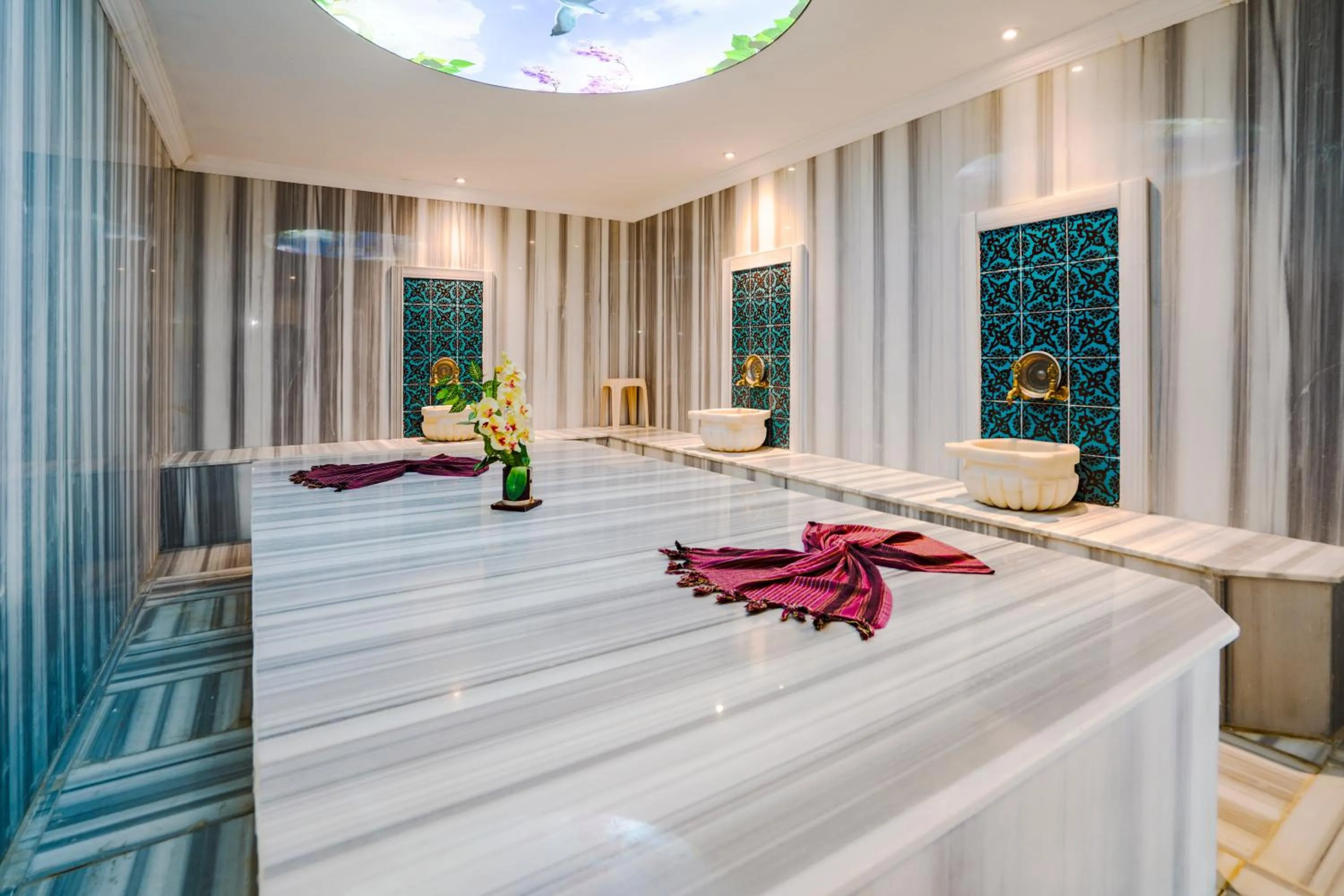 Spa and wellness centre/facilities in Sunberk Hotel