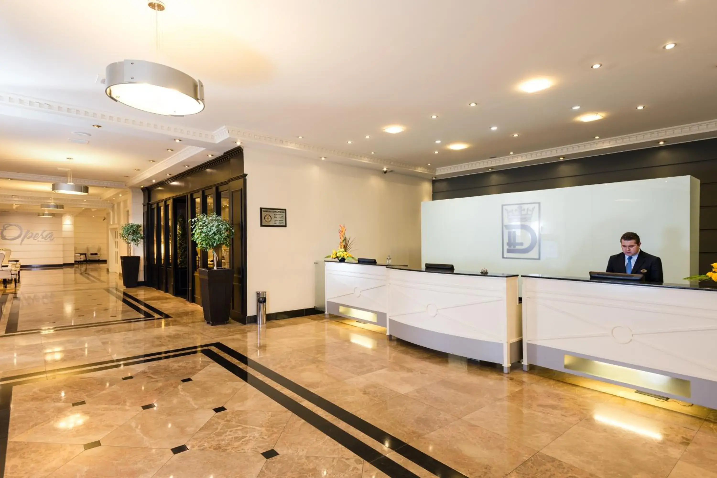 Lobby or reception in Dann Carlton Quito Lobby or reception in Dann Carlton Quito