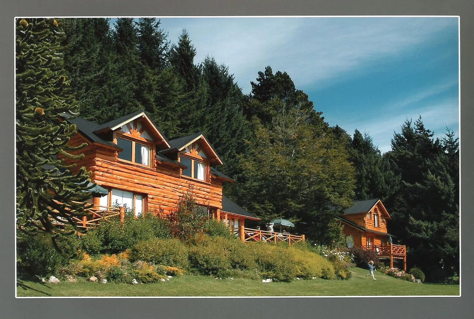 Garden in Cabañas Puerto Pireo