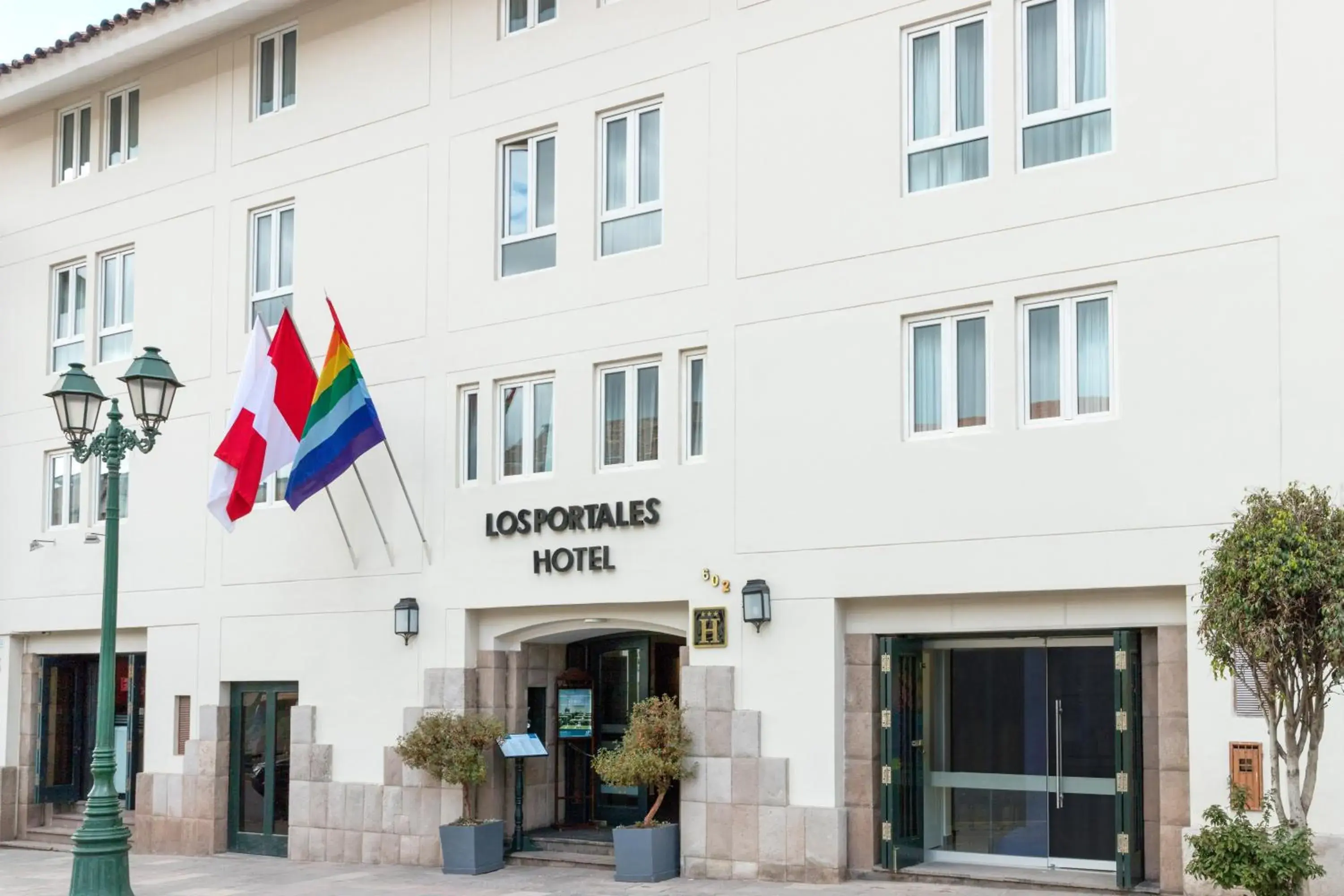 Property building in LP Los Portales Hotel Cusco Property building in LP Los Portales Hotel Cusco