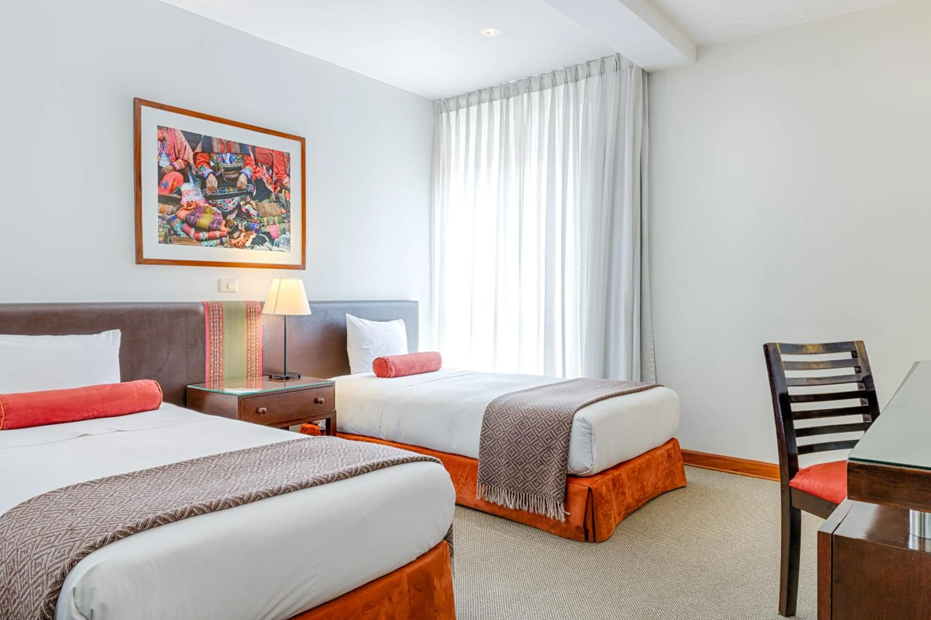 Bed in LP Los Portales Hotel Cusco