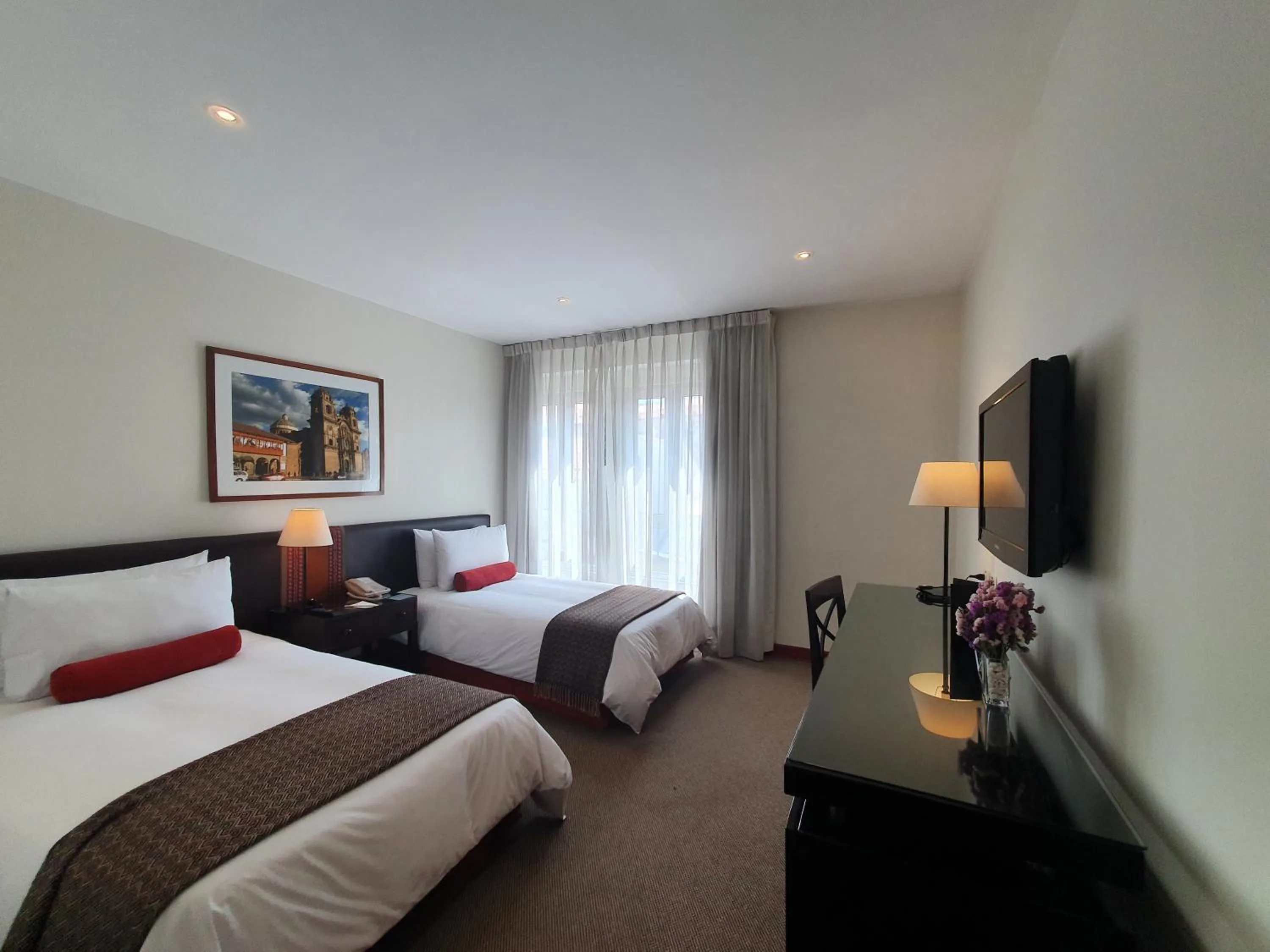 Bed in LP Los Portales Hotel Cusco