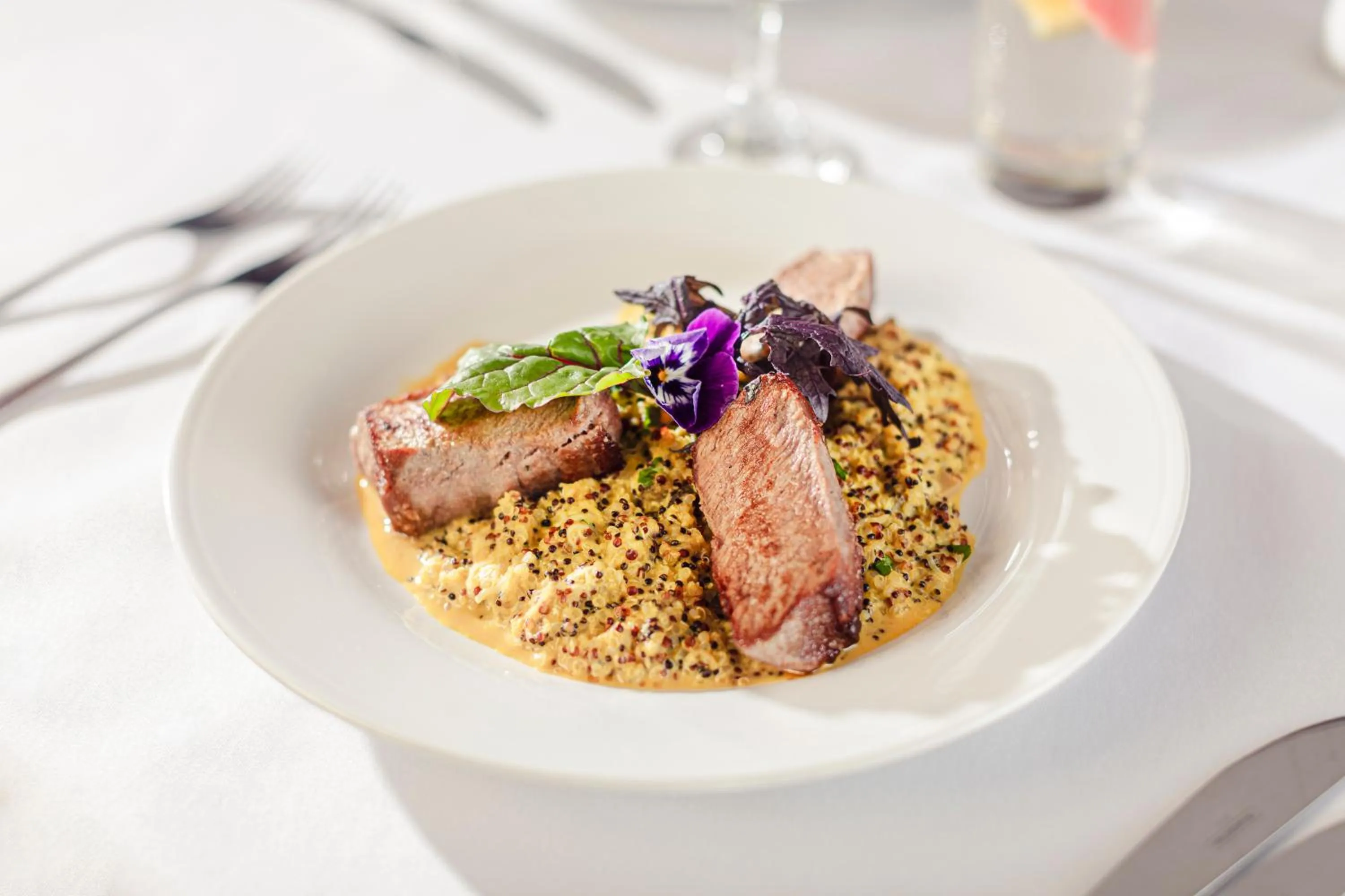 Food in LP Los Portales Hotel Cusco