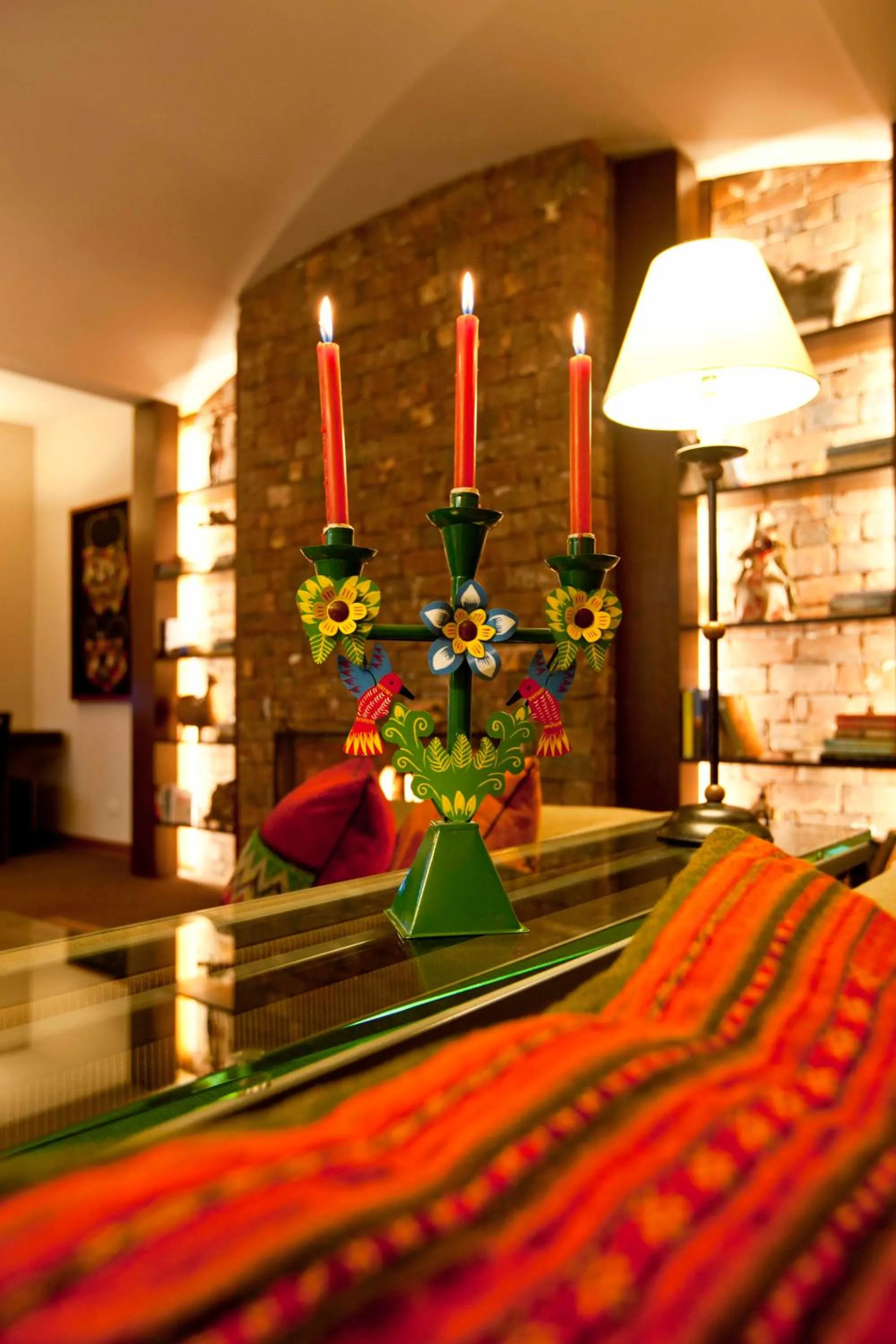 Decorative detail in LP Los Portales Hotel Cusco