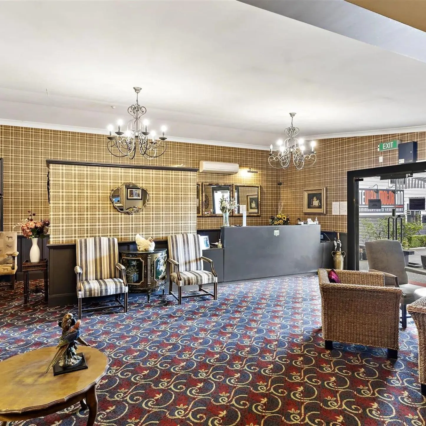 Lobby or reception in Gateway Motor Inn