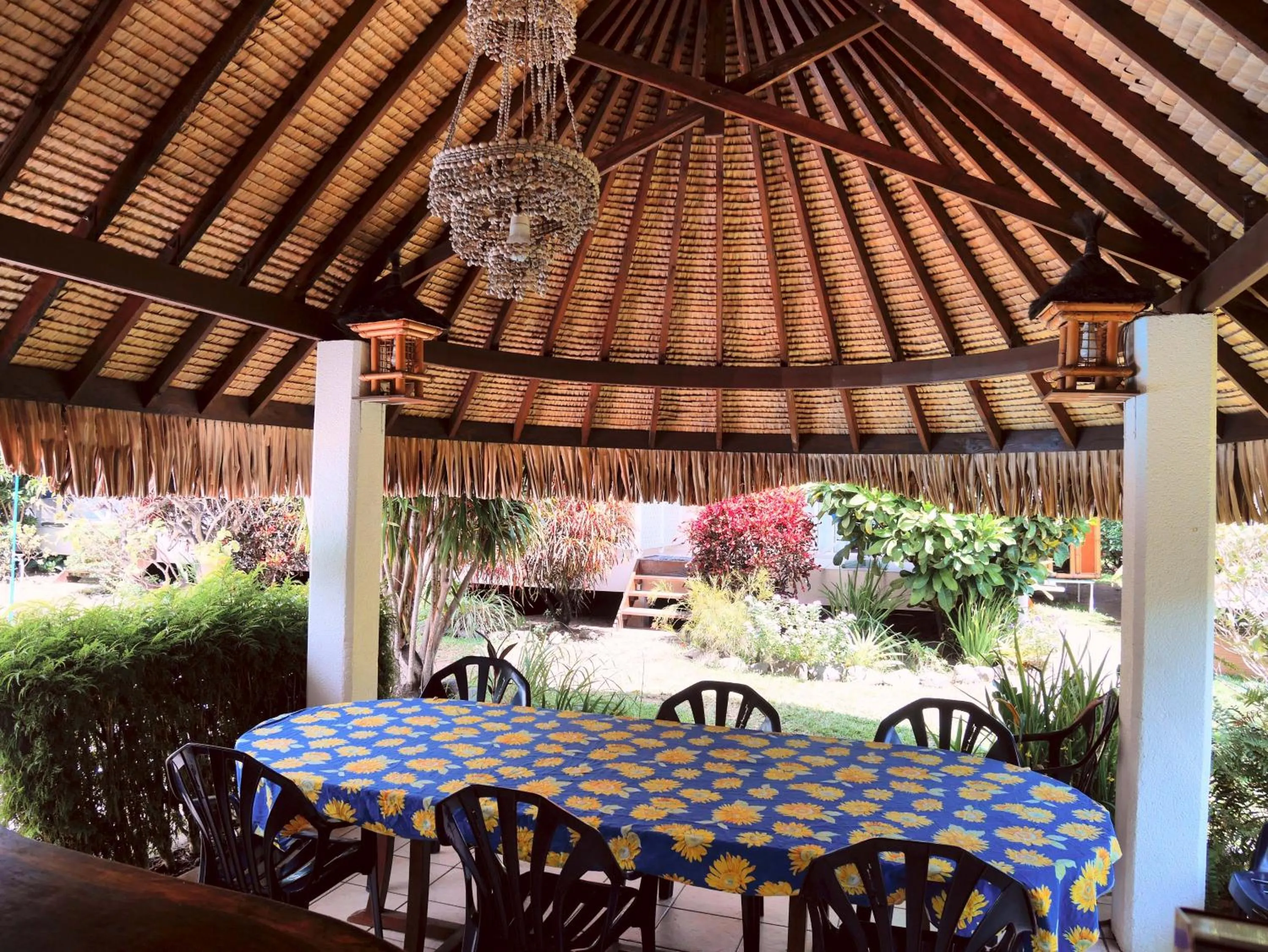 Dining area in Pension De La Plage