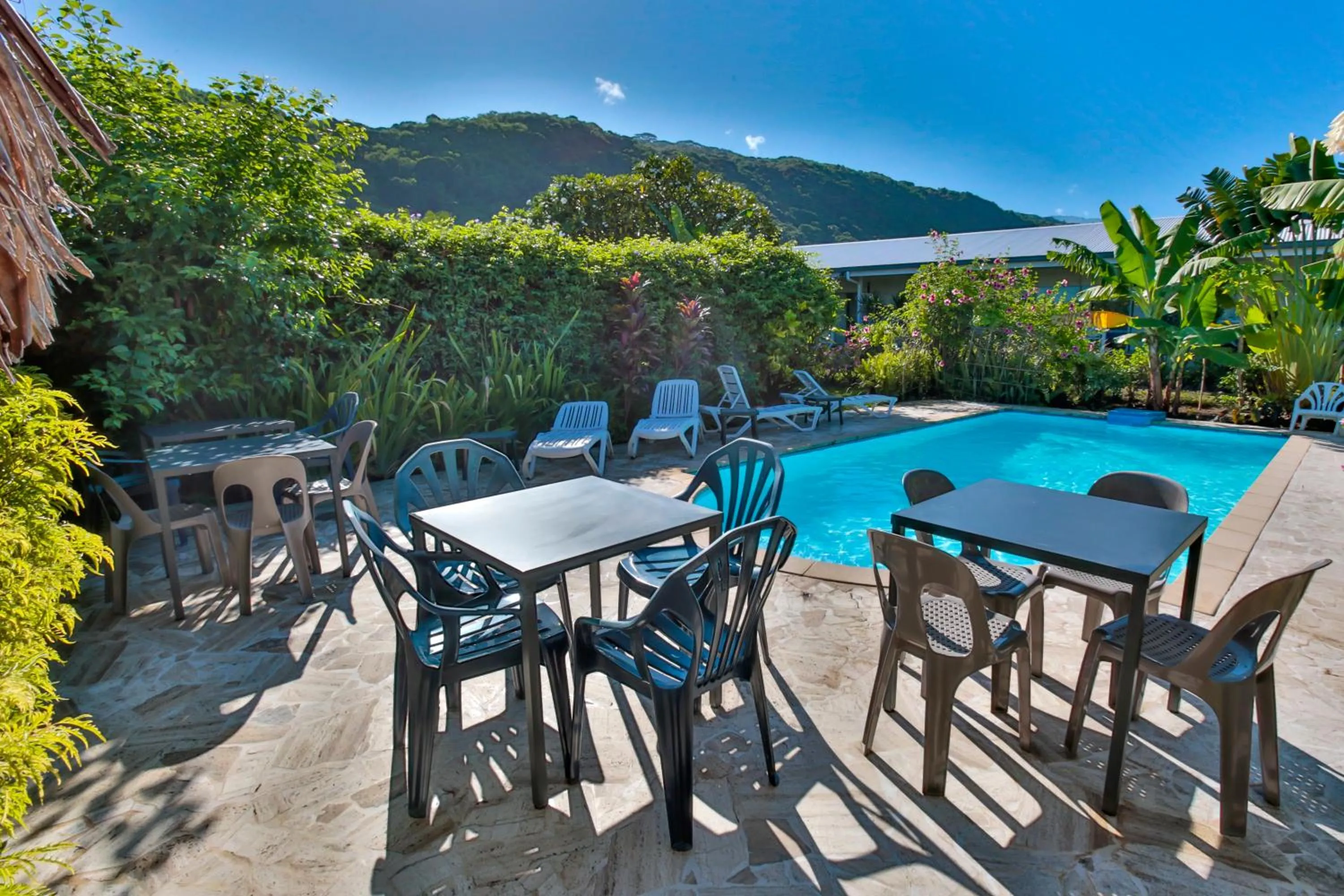 Dining area in Pension De La Plage
