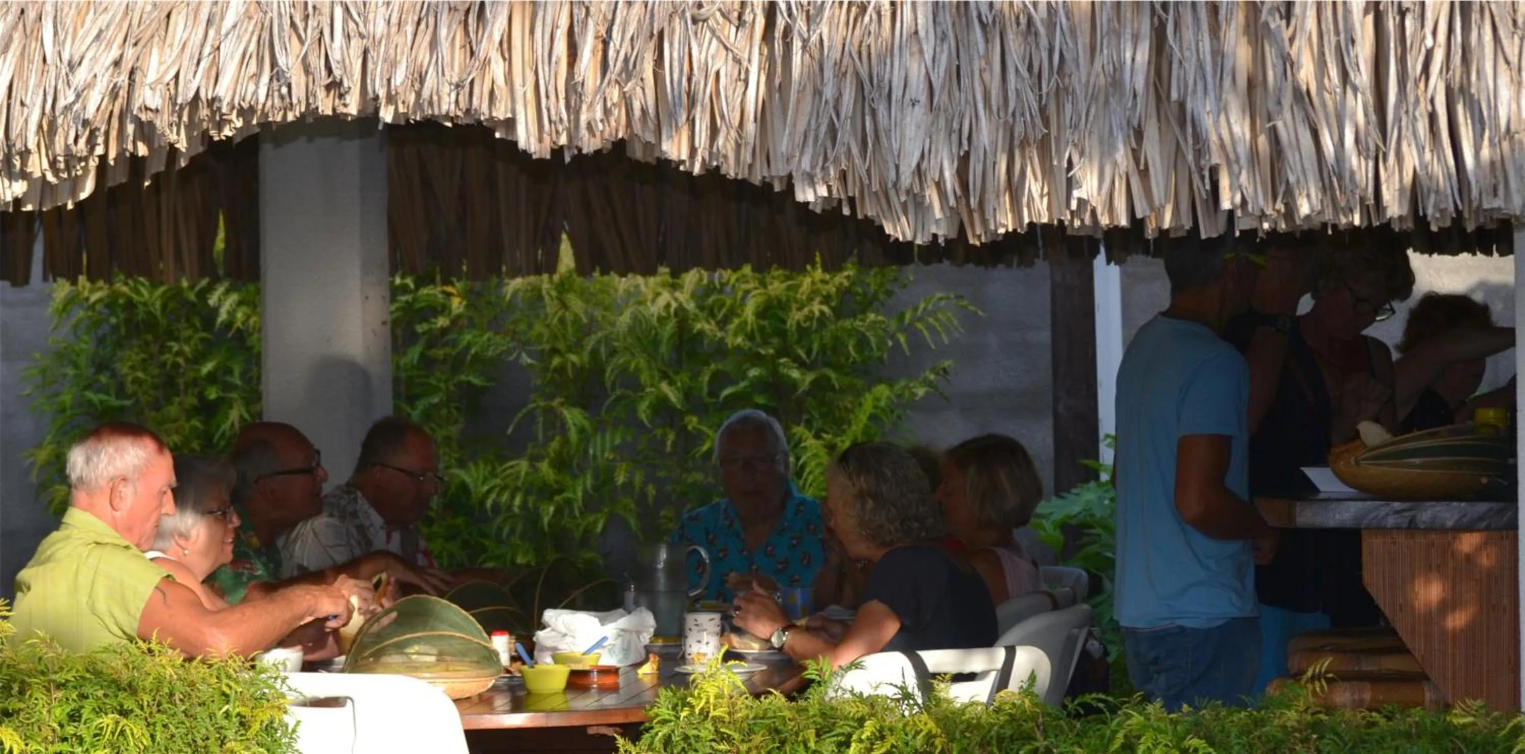 Dining area in Pension De La Plage