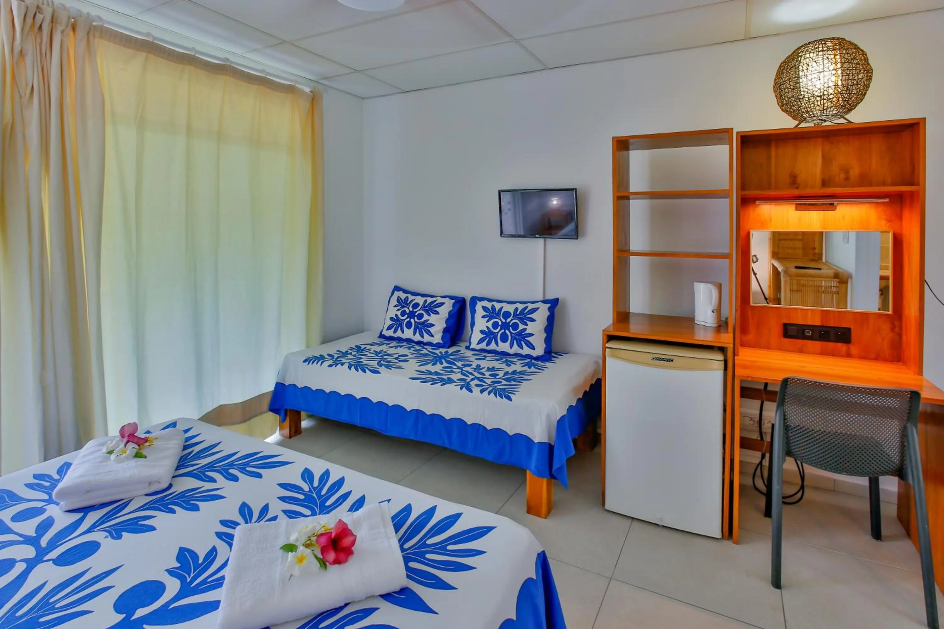 Bed in Pension De La Plage