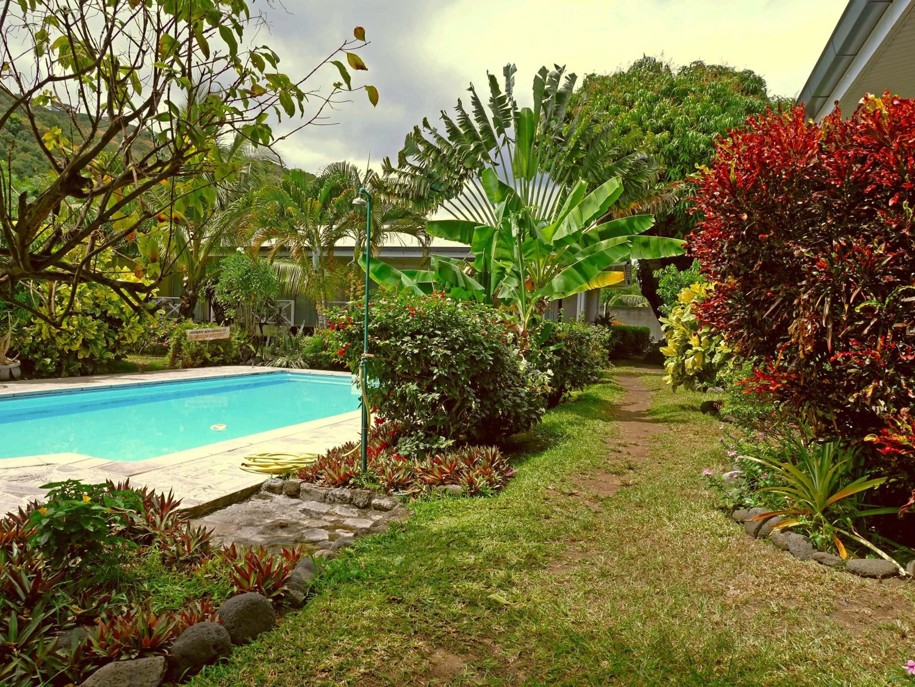 Garden in Pension De La Plage