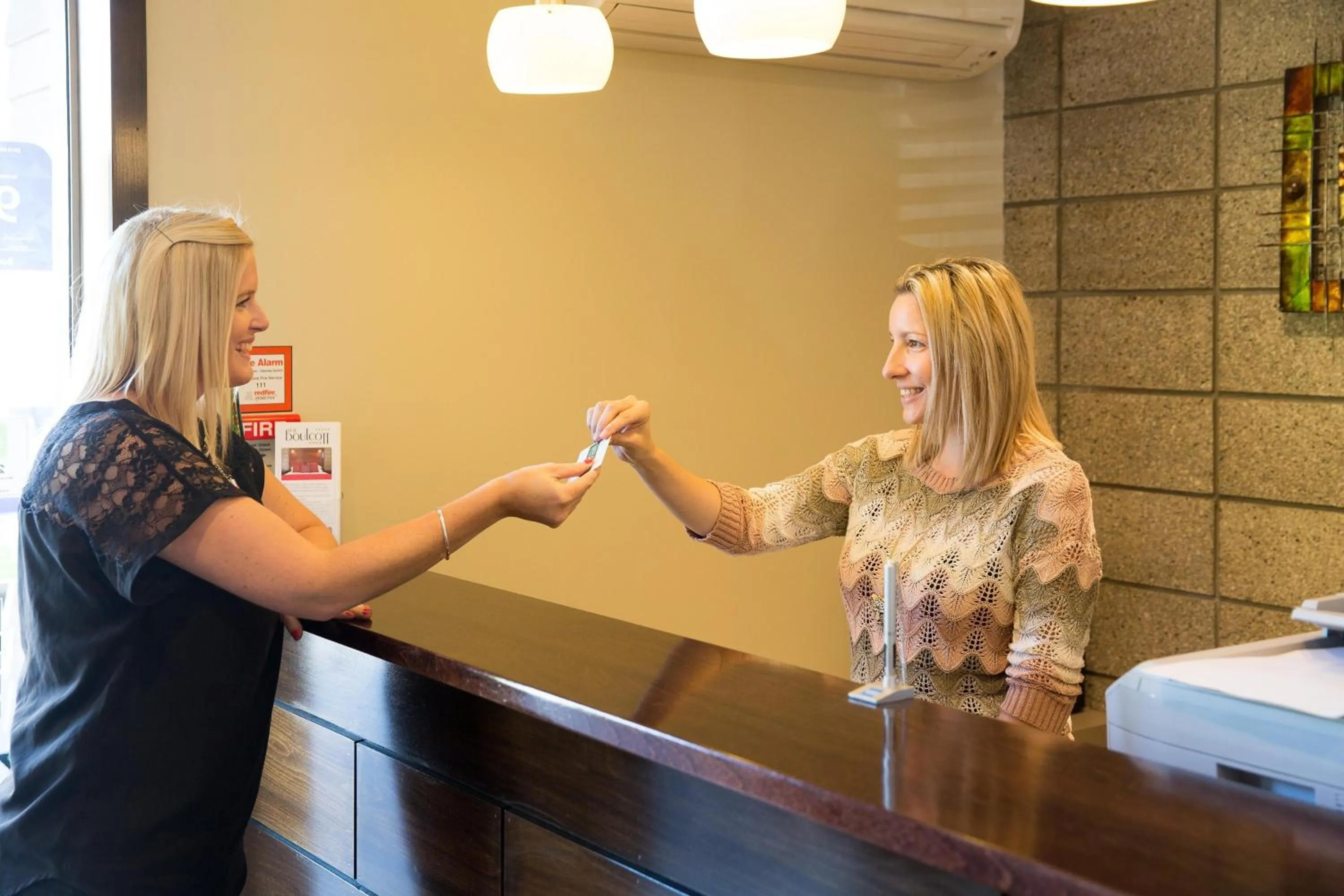 Staff in Boulcott Lodge