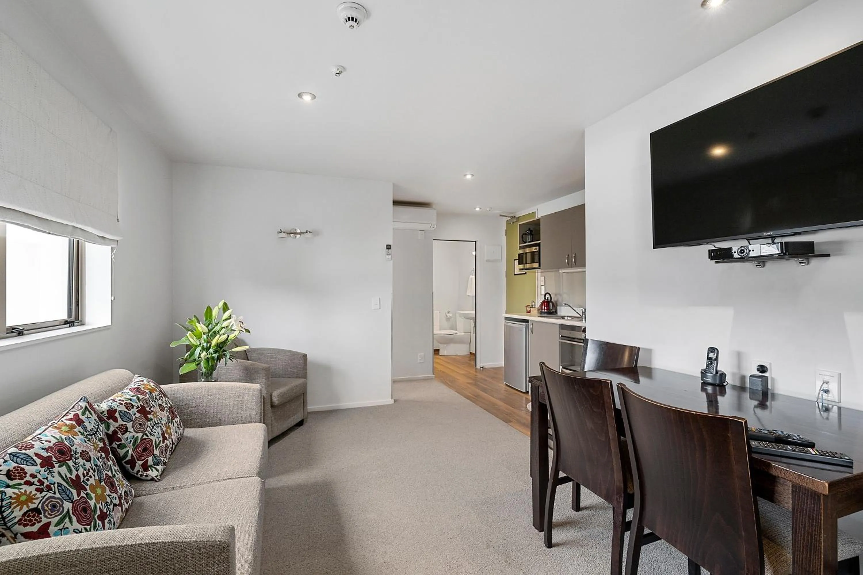 Living room in Boulcott Lodge