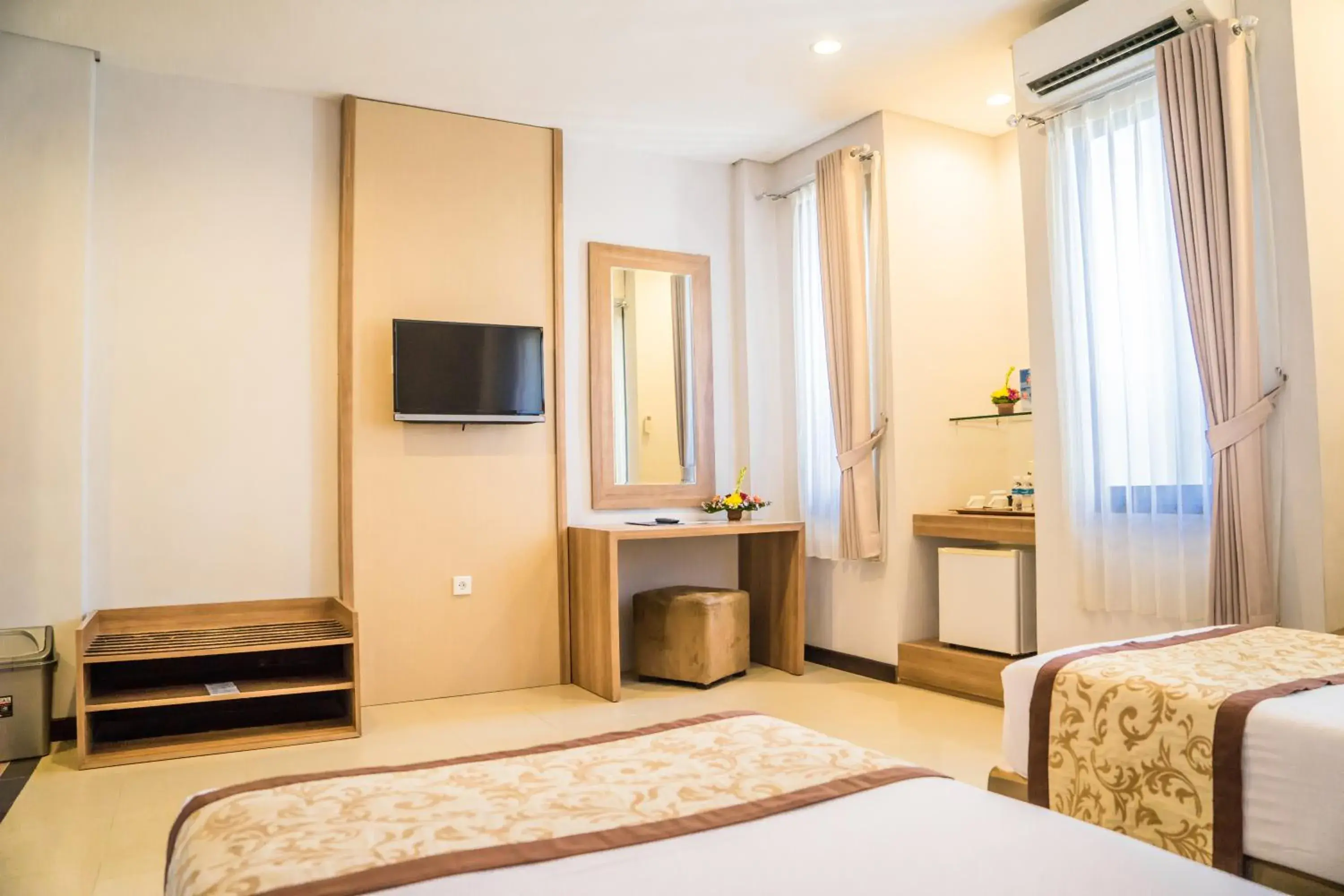 Bed in Hotel Puri Ayu Bed in Hotel Puri Ayu