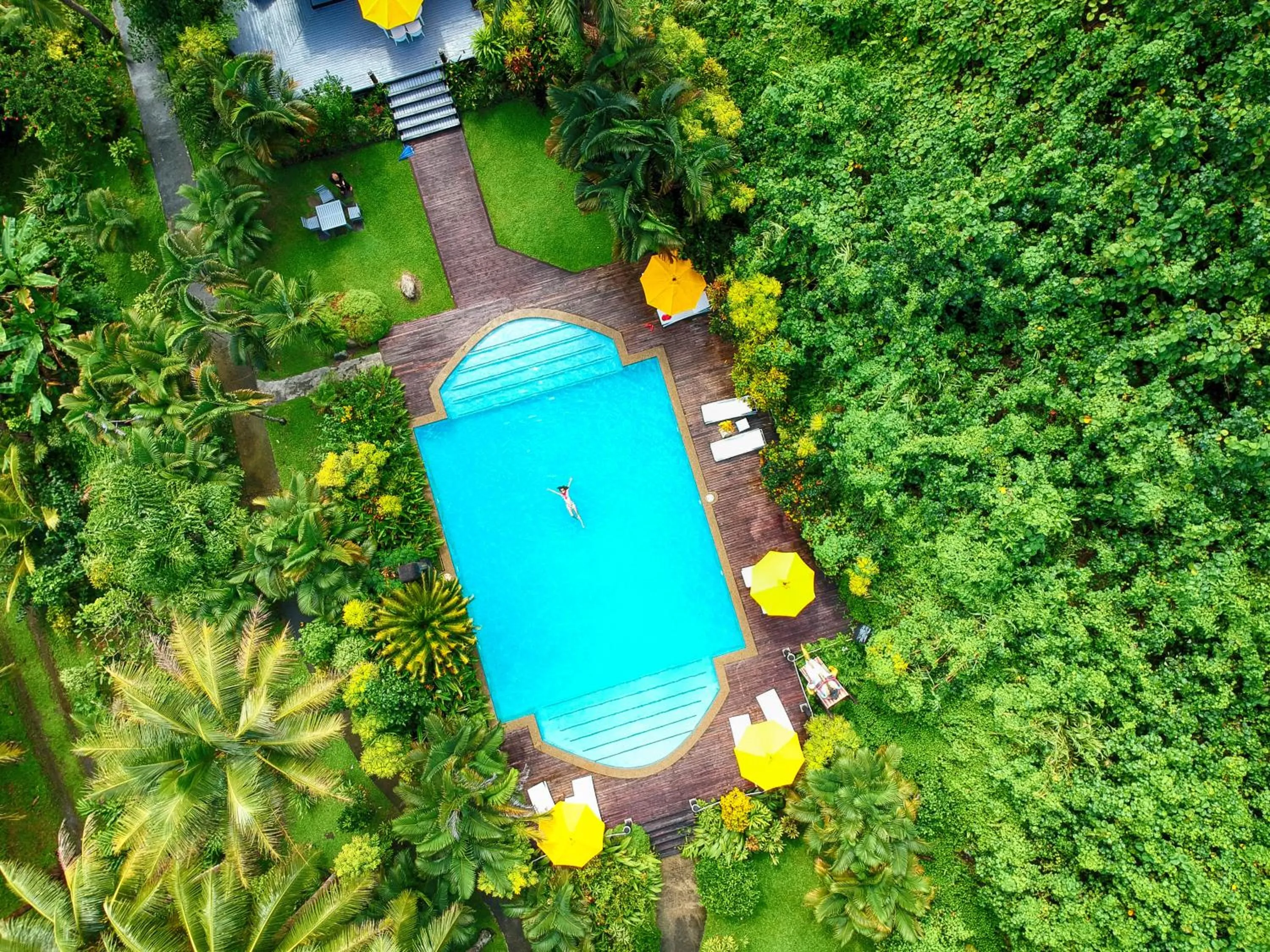 Bird's eye view in Wellesley Resort Fiji