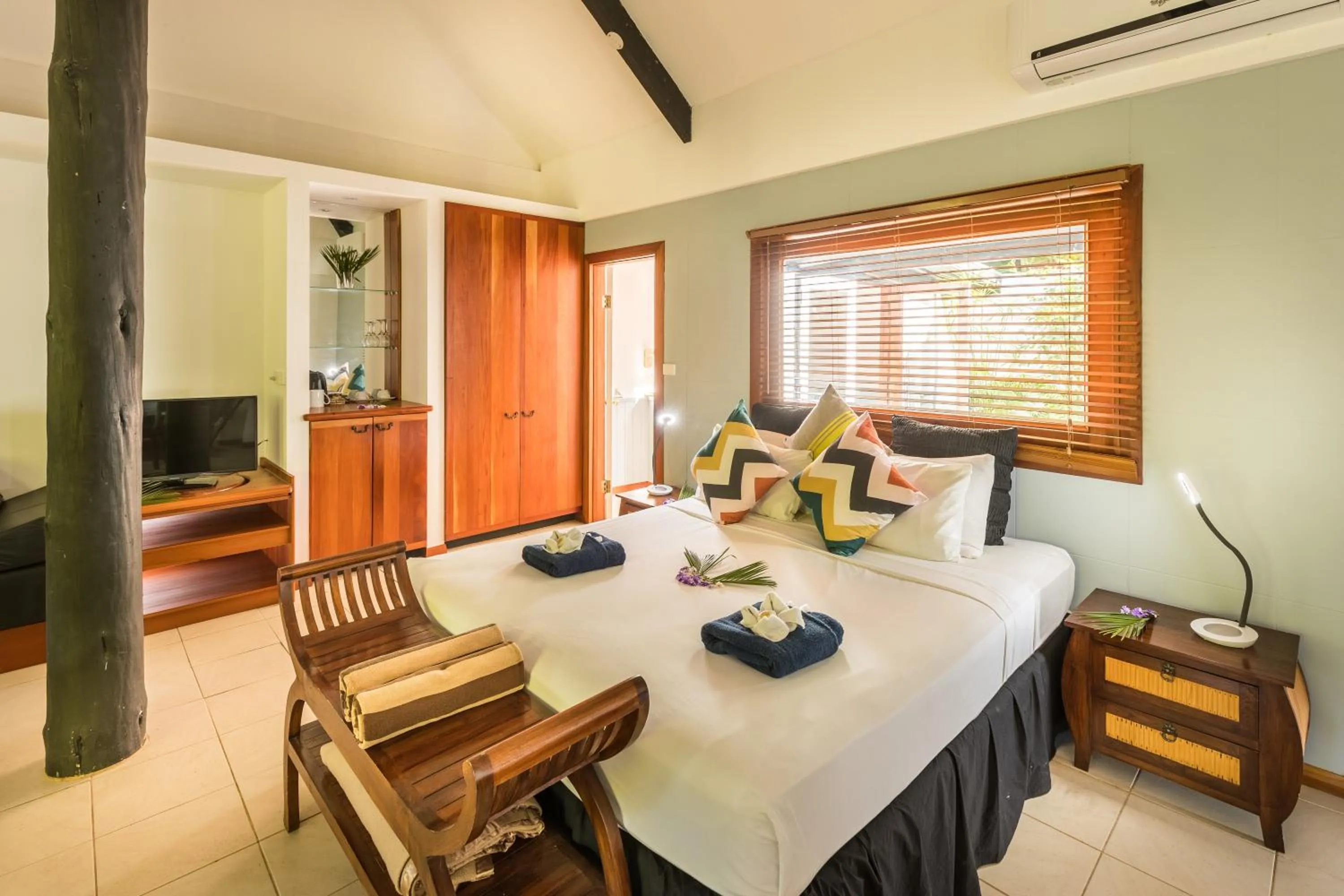 Bed in Wellesley Resort Fiji