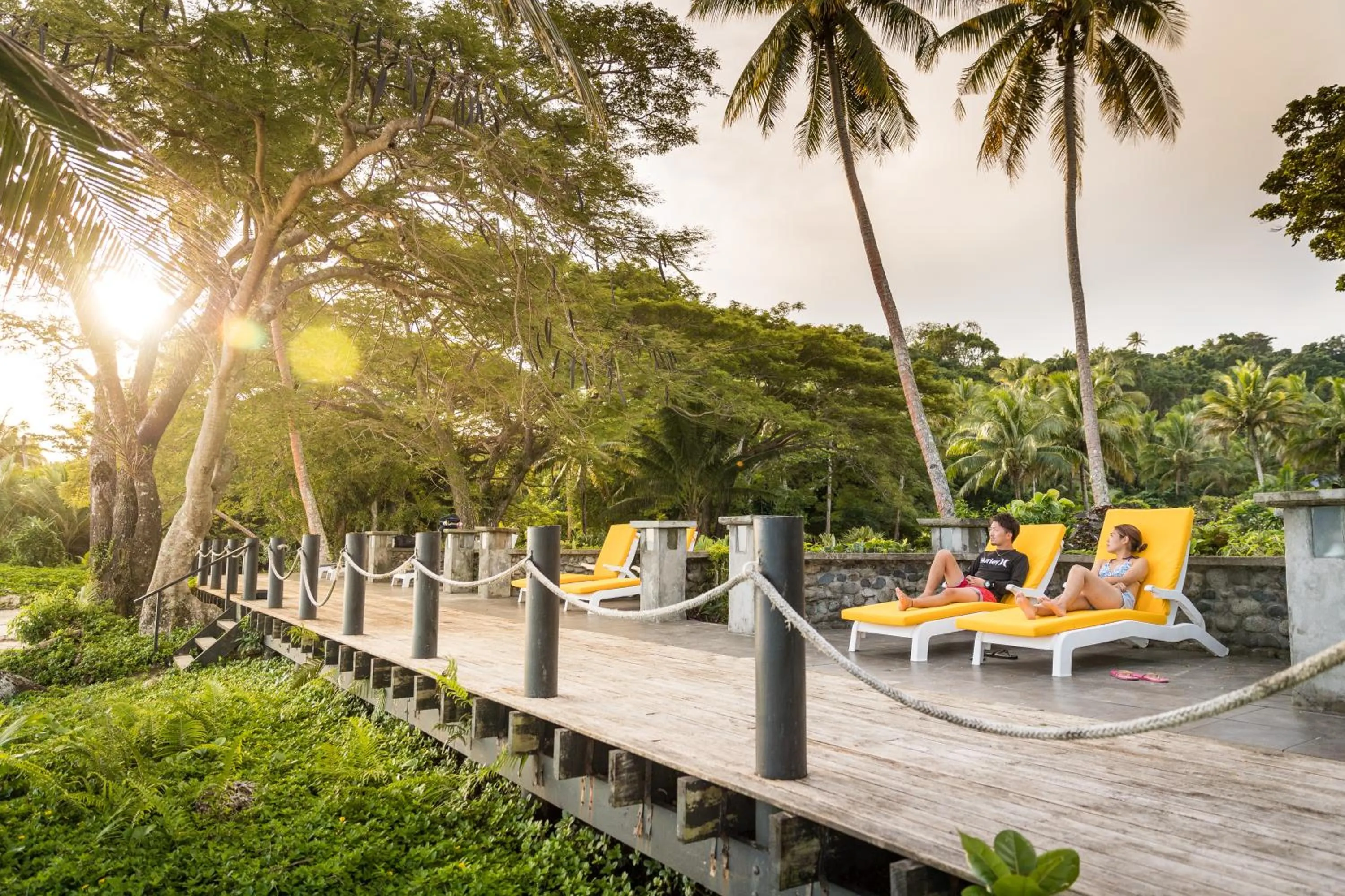 Balcony/Terrace in Wellesley Resort Fiji