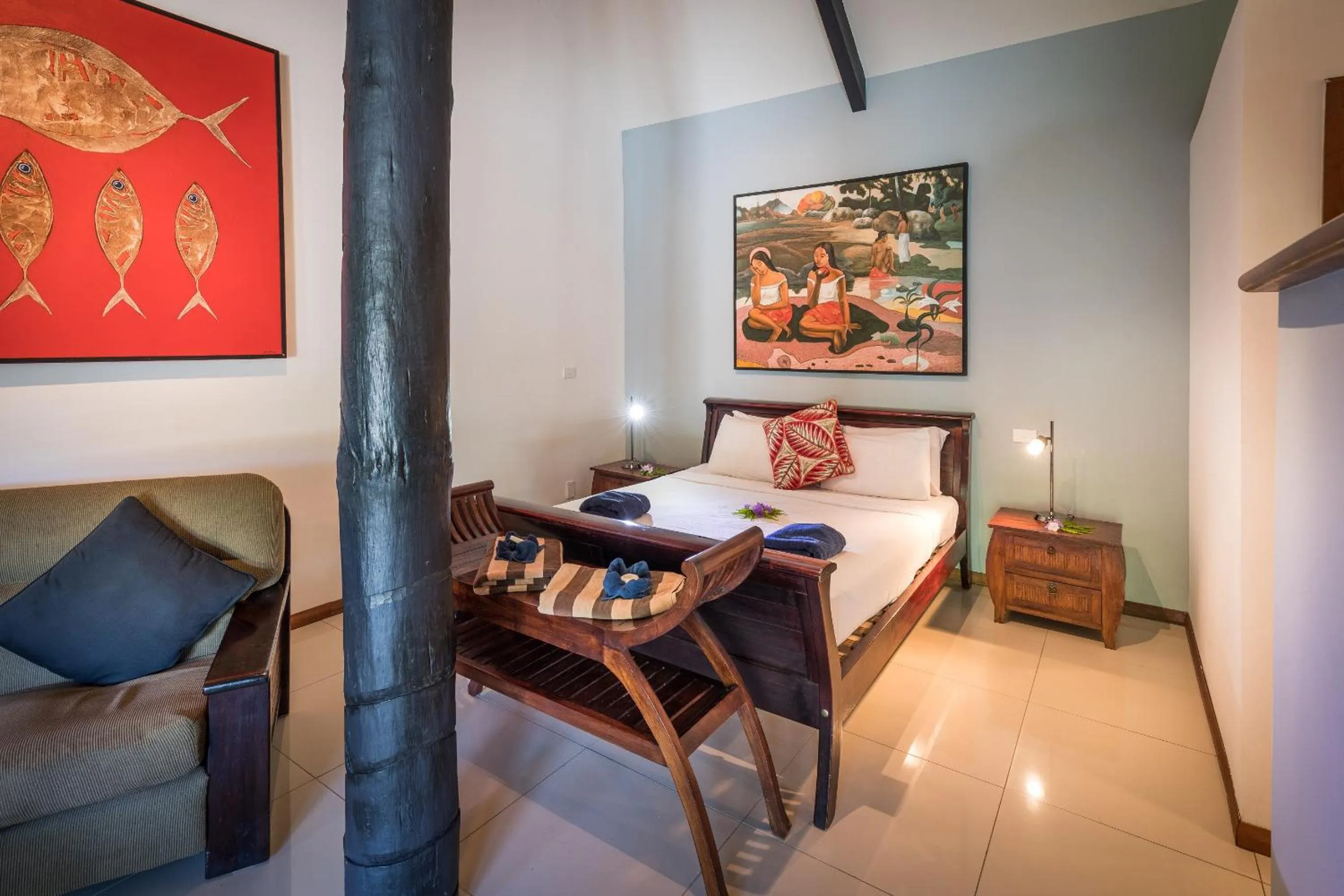 Bed in Wellesley Resort Fiji