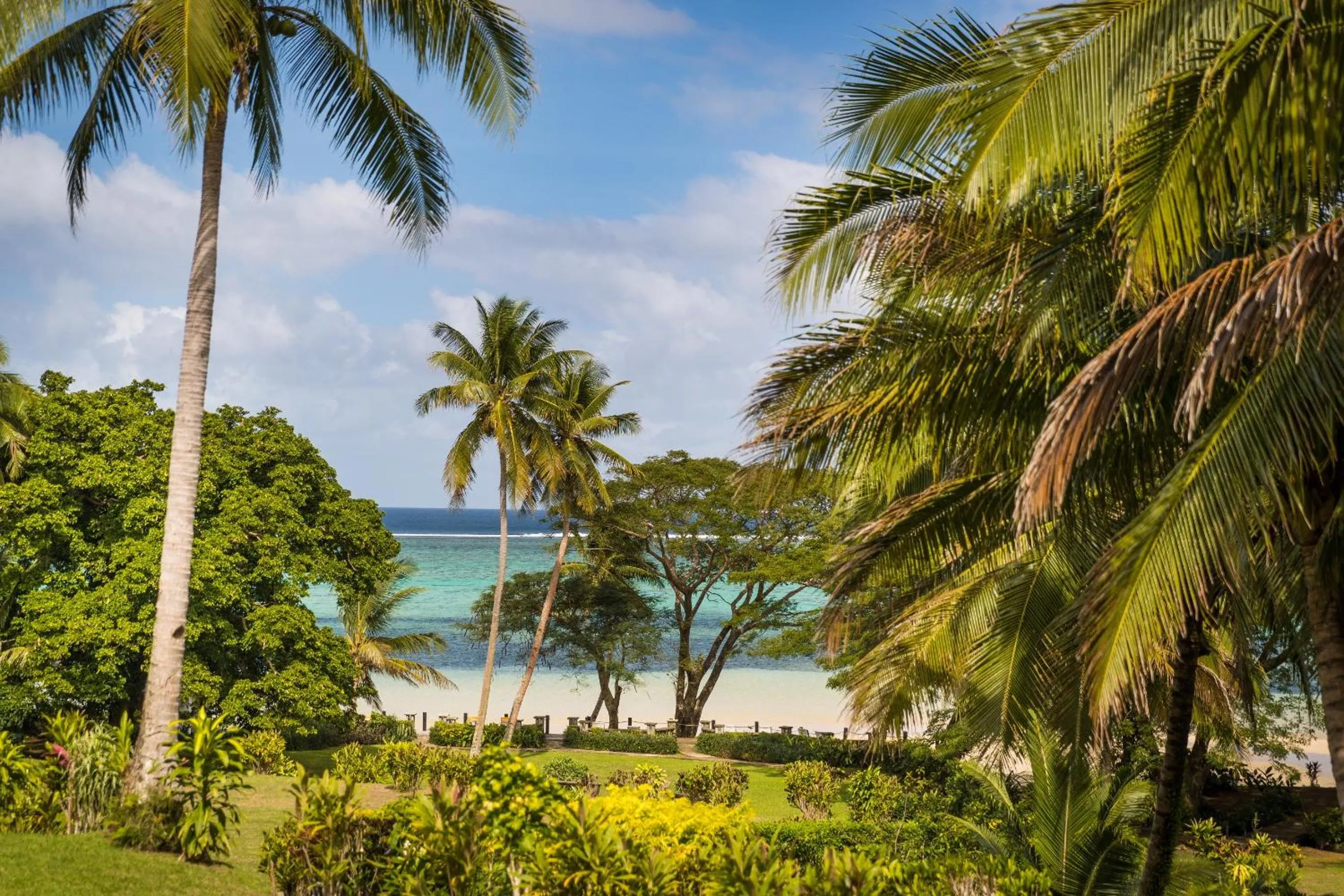 Natural landscape in Wellesley Resort Fiji