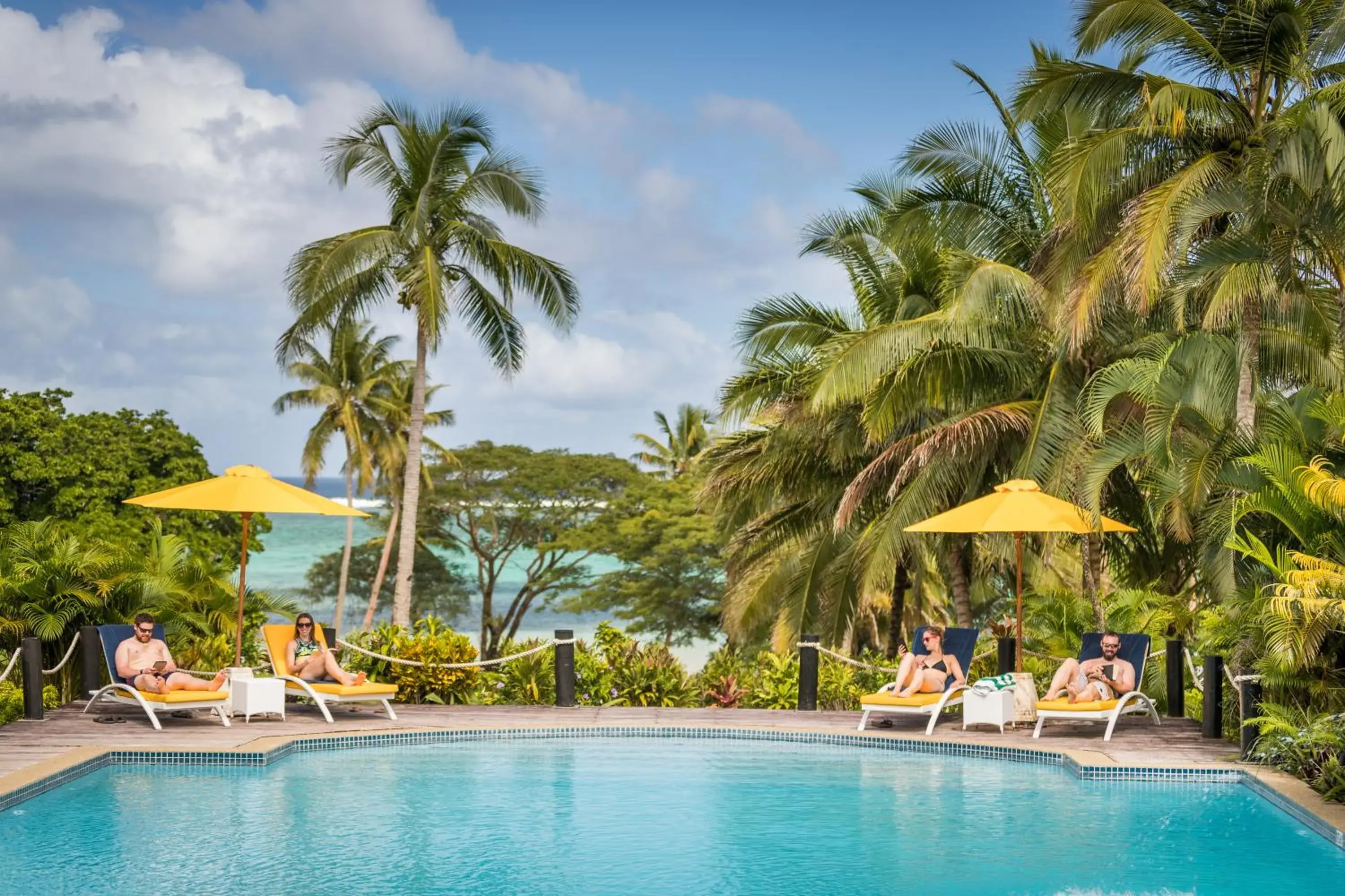 Swimming pool in Wellesley Resort Fiji Swimming pool in Wellesley Resort Fiji