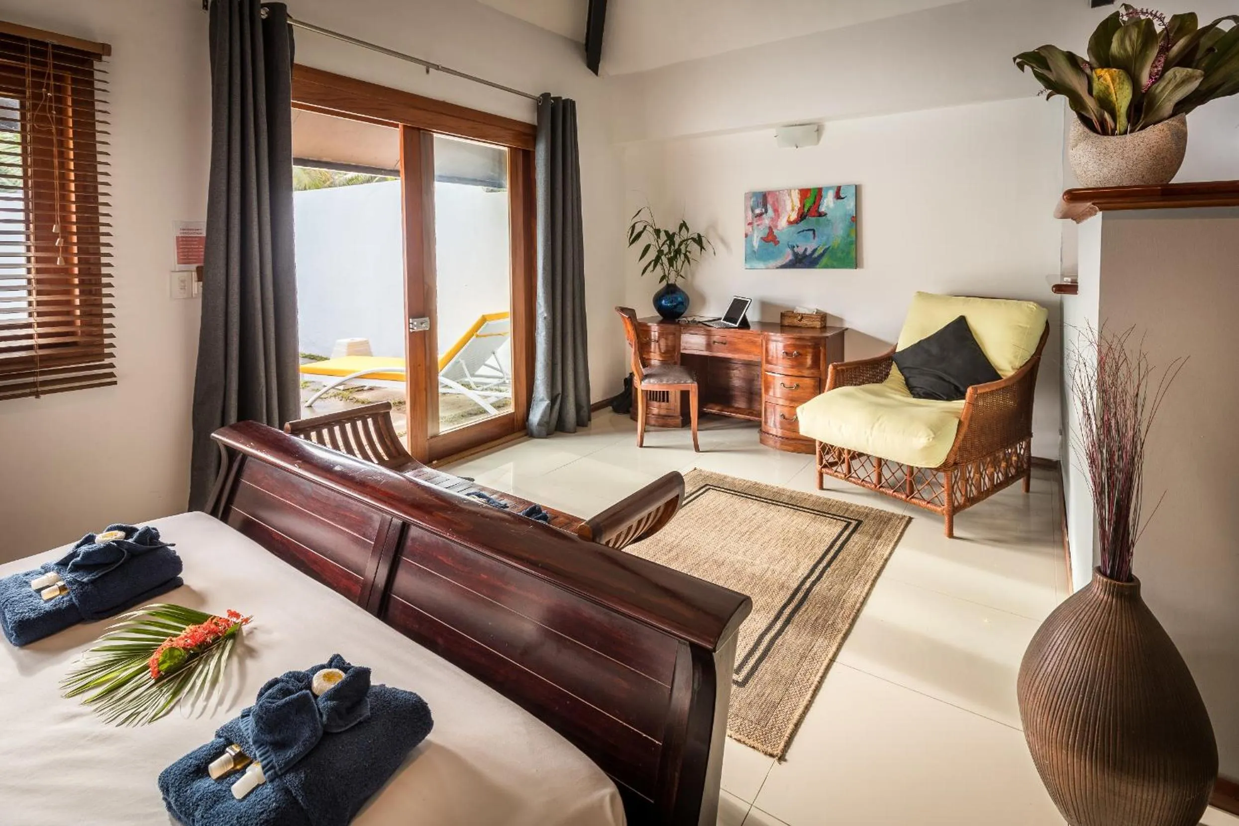 Bed in Wellesley Resort Fiji