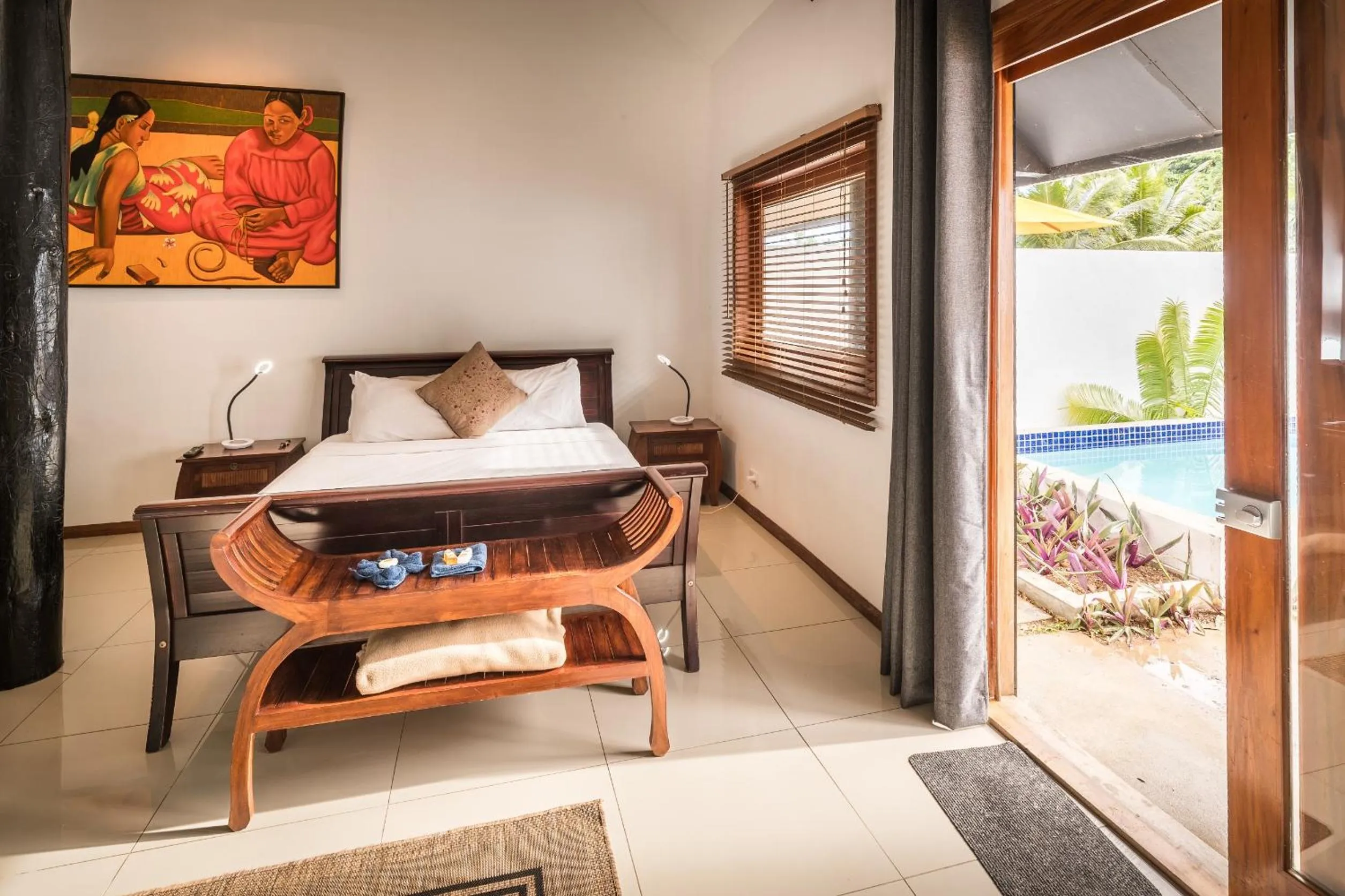 Bed in Wellesley Resort Fiji