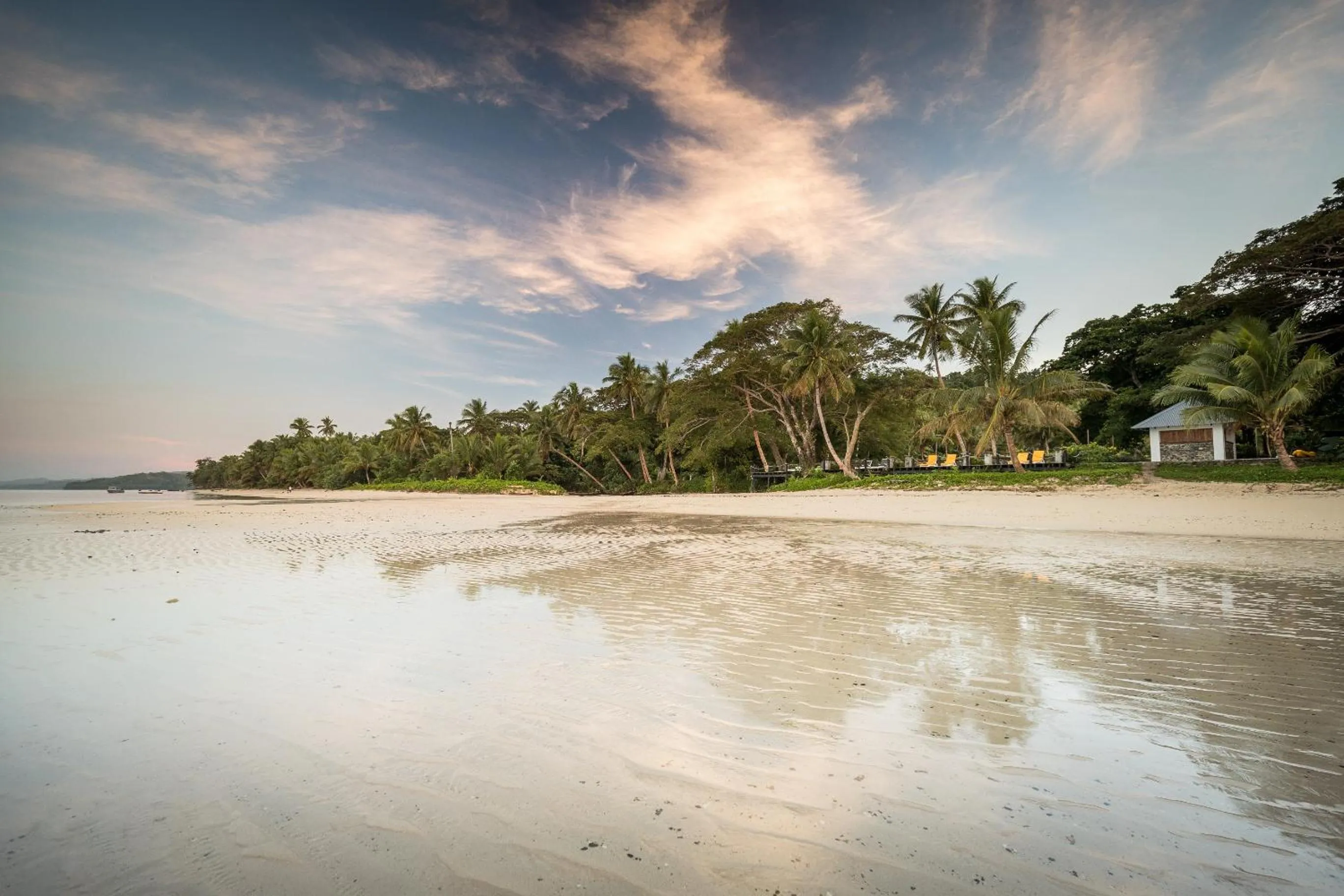 Natural landscape in Wellesley Resort Fiji