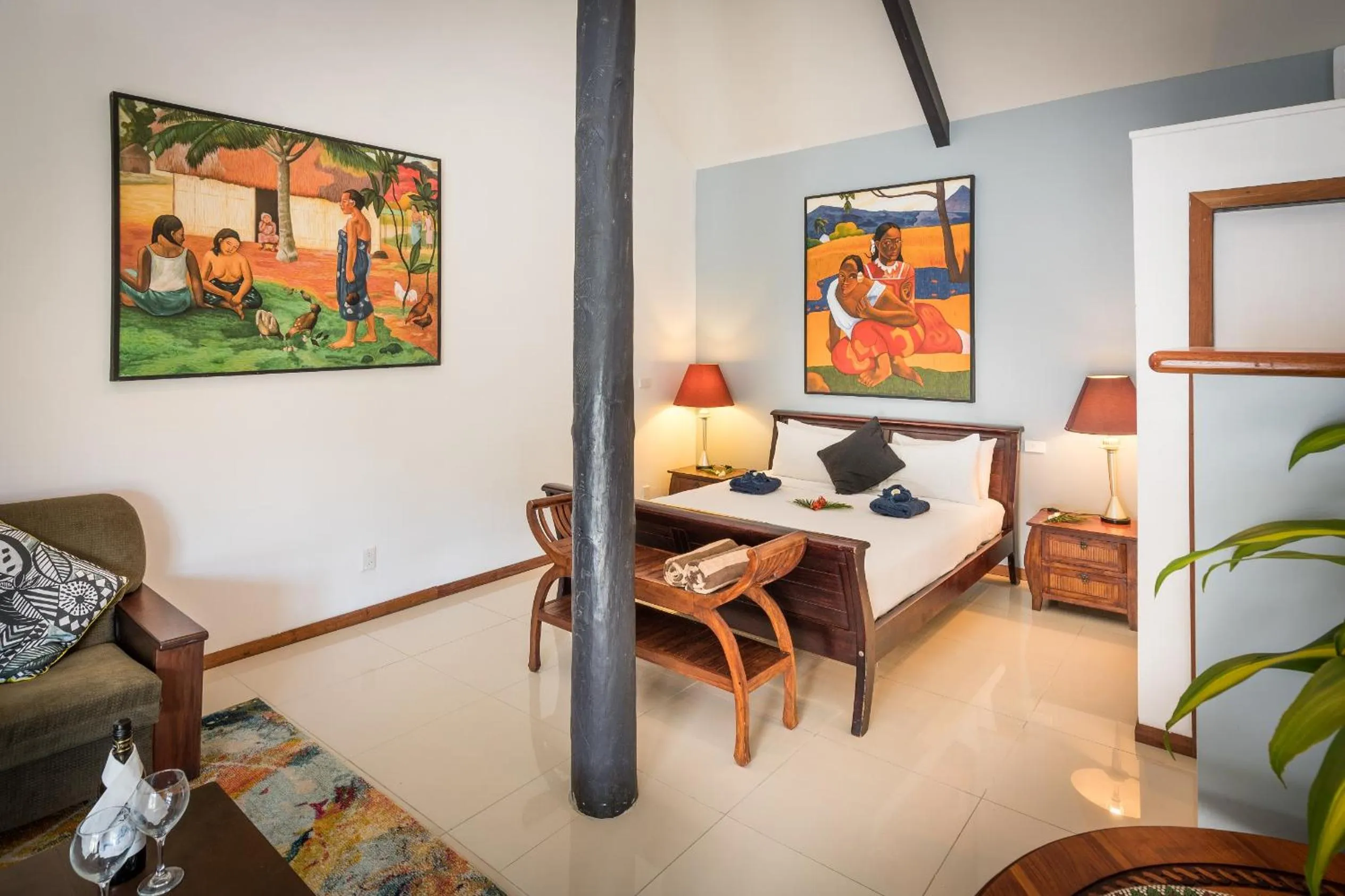 Bed in Wellesley Resort Fiji