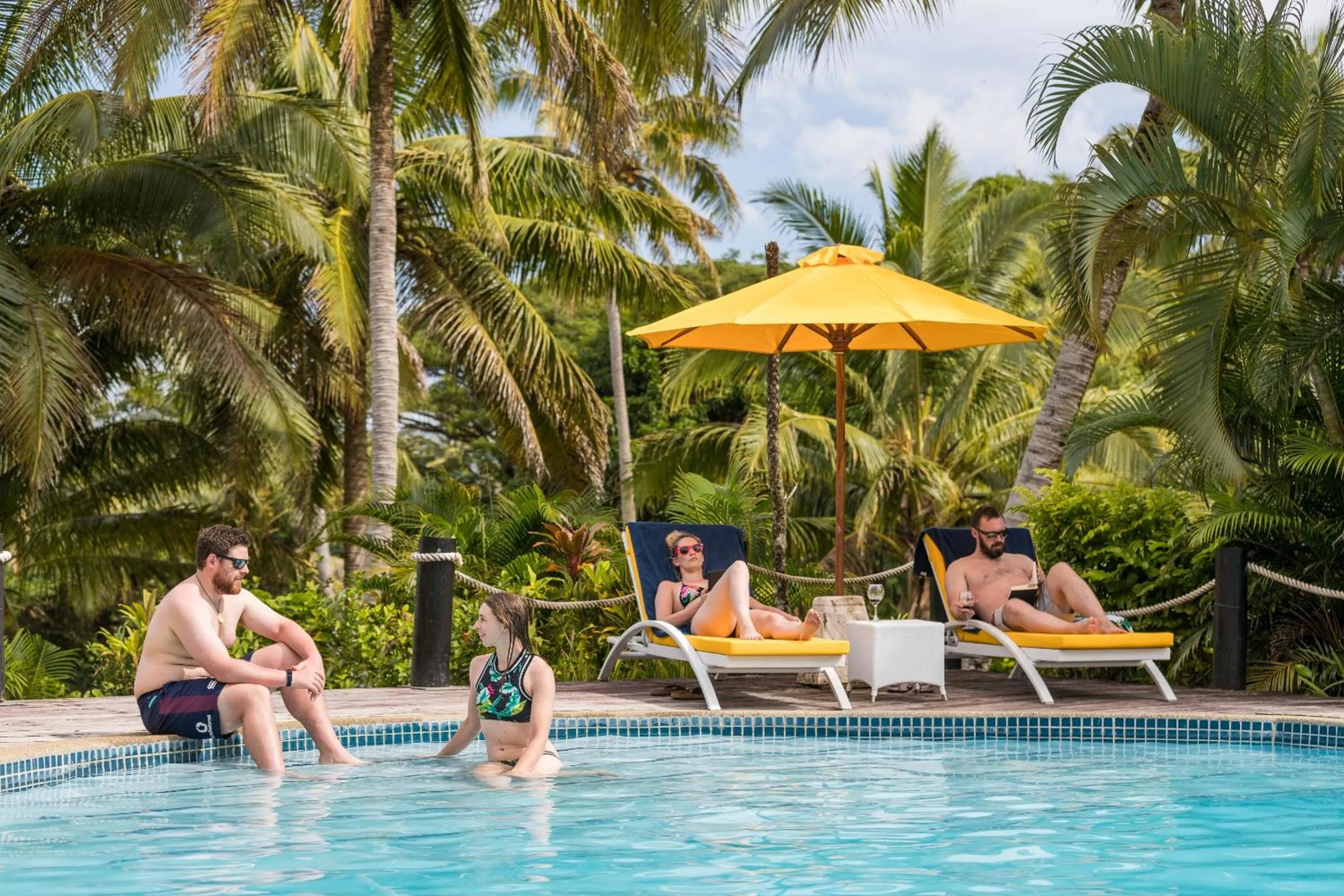 People in Wellesley Resort Fiji