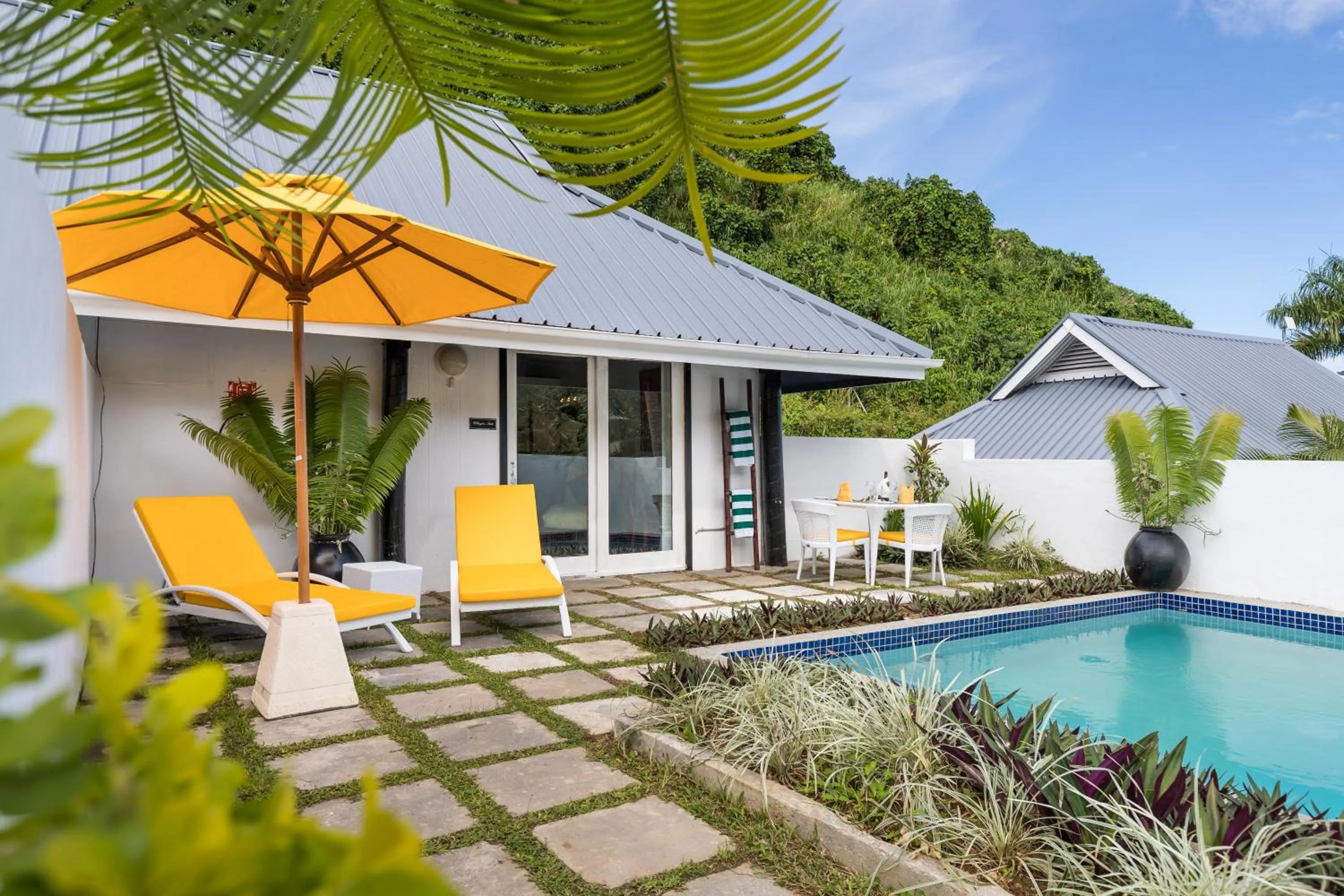 Patio in Wellesley Resort Fiji