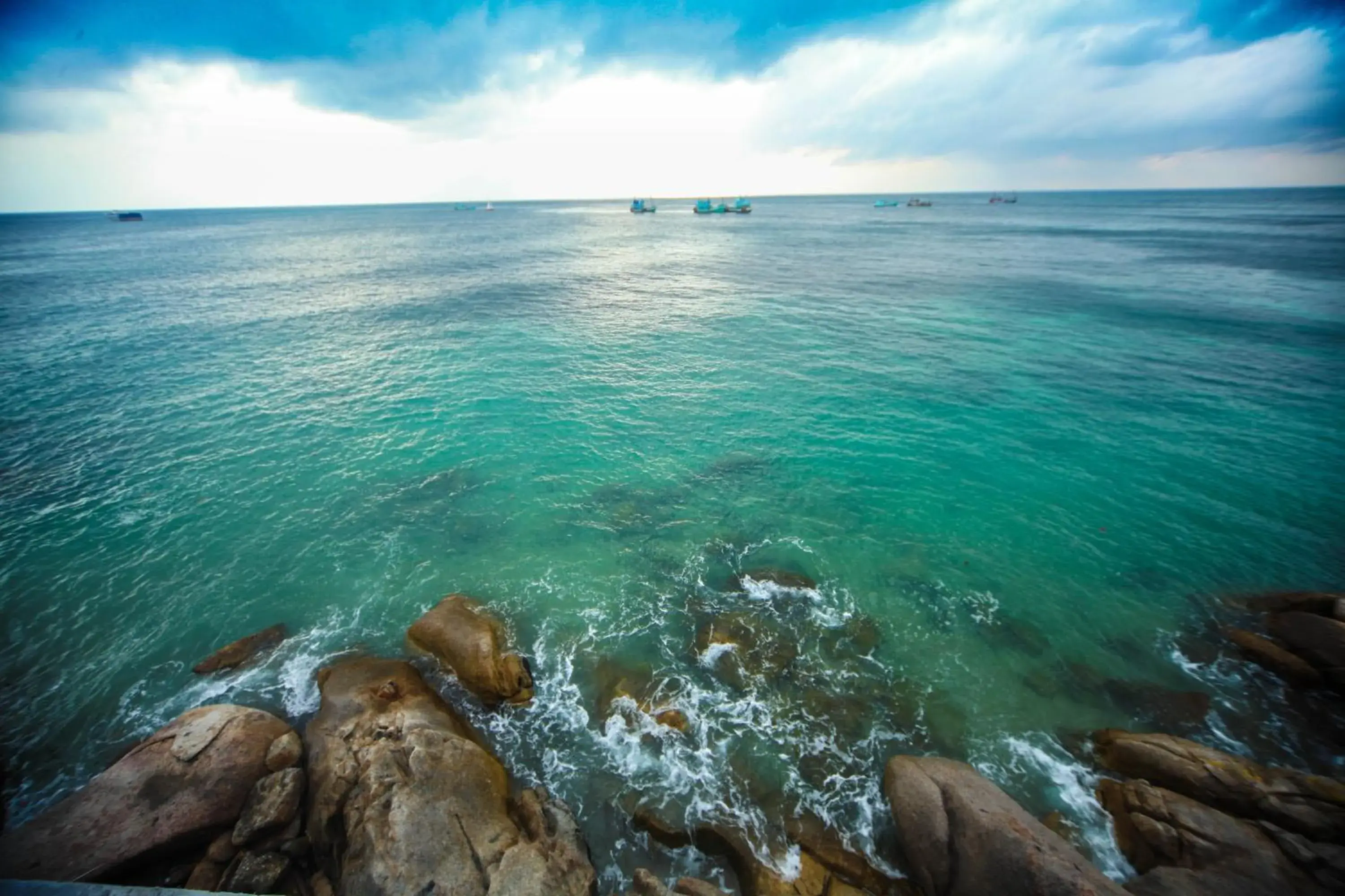 Sea view in Pinnacle Koh Tao Resort Sea view in Pinnacle Koh Tao Resort