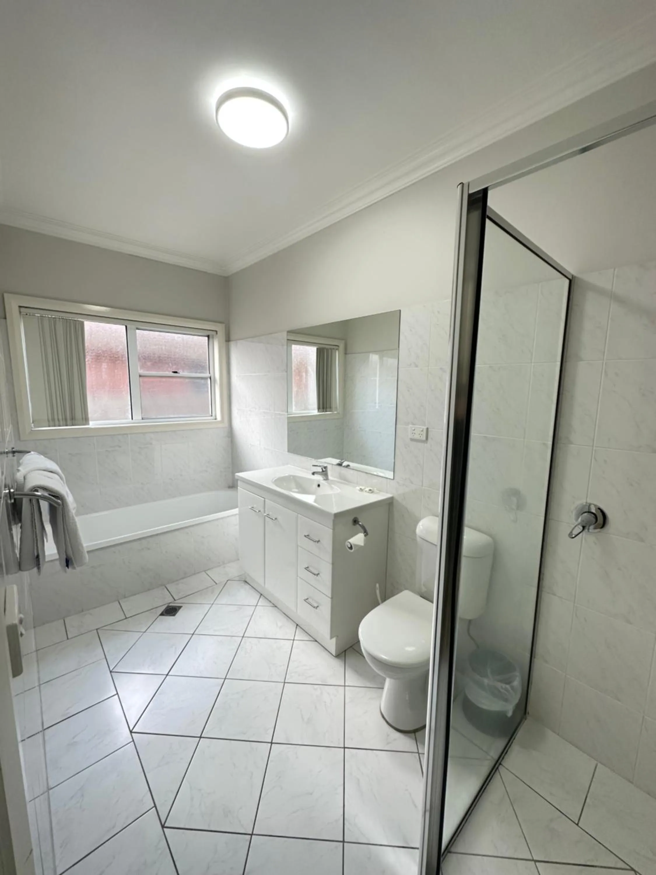 Shower, Bathroom in Charles Sturt Suites & Apartments