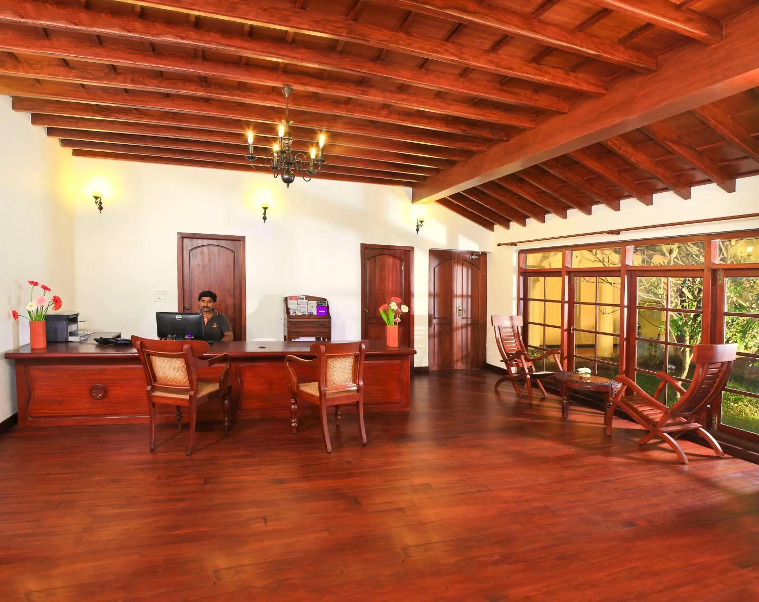 Lobby or reception in Amritara The Poovath Beachfront Heritage, Fort Kochi Lobby or reception in Amritara The Poovath Beachfront Heritage, Fort Kochi