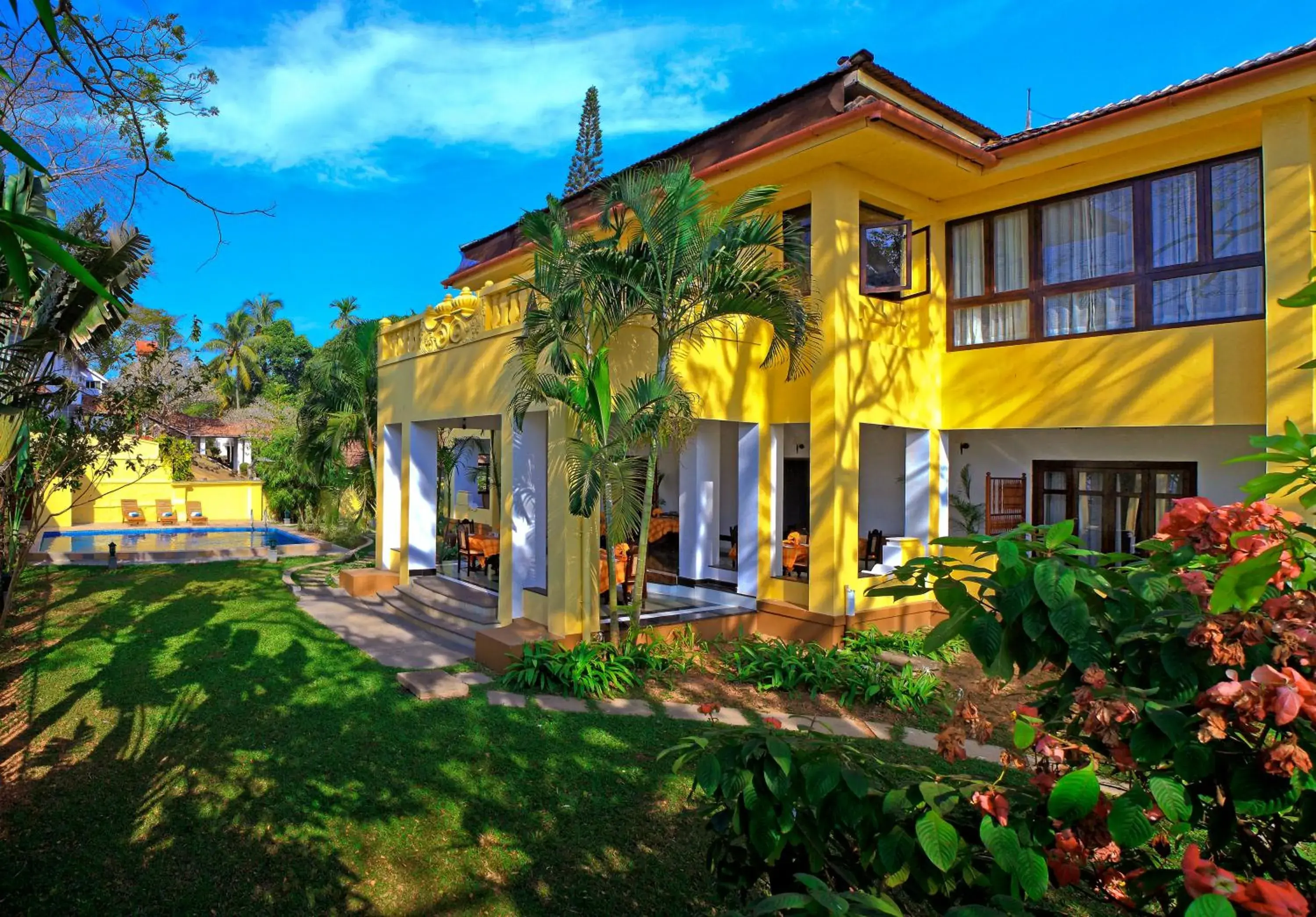 Facade/entrance in Amritara The Poovath Beachfront Heritage, Fort Kochi Facade/entrance in Amritara The Poovath Beachfront Heritage, Fort Kochi