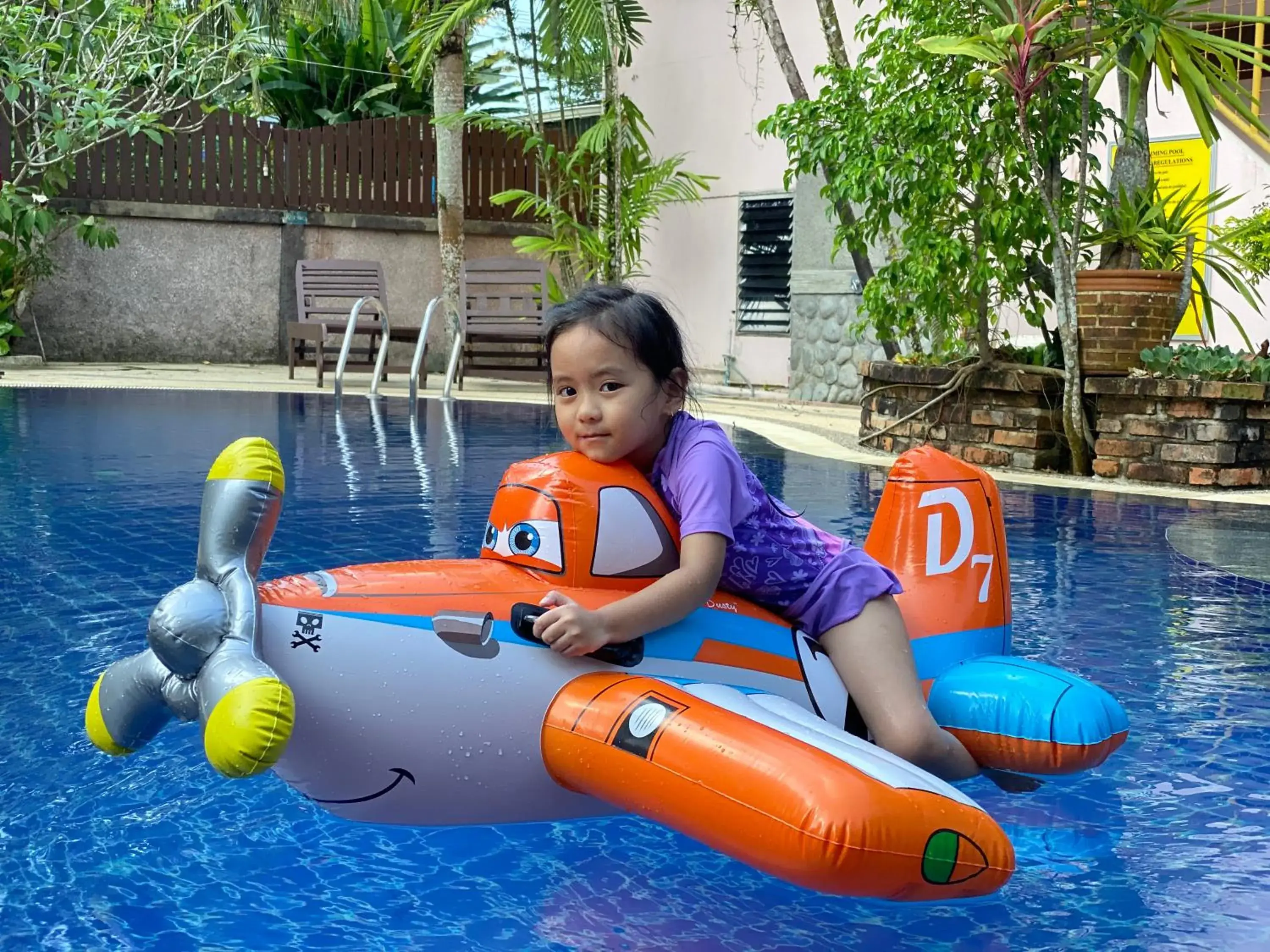 Swimming pool in Khaolak Grand City Swimming pool in Khaolak Grand City