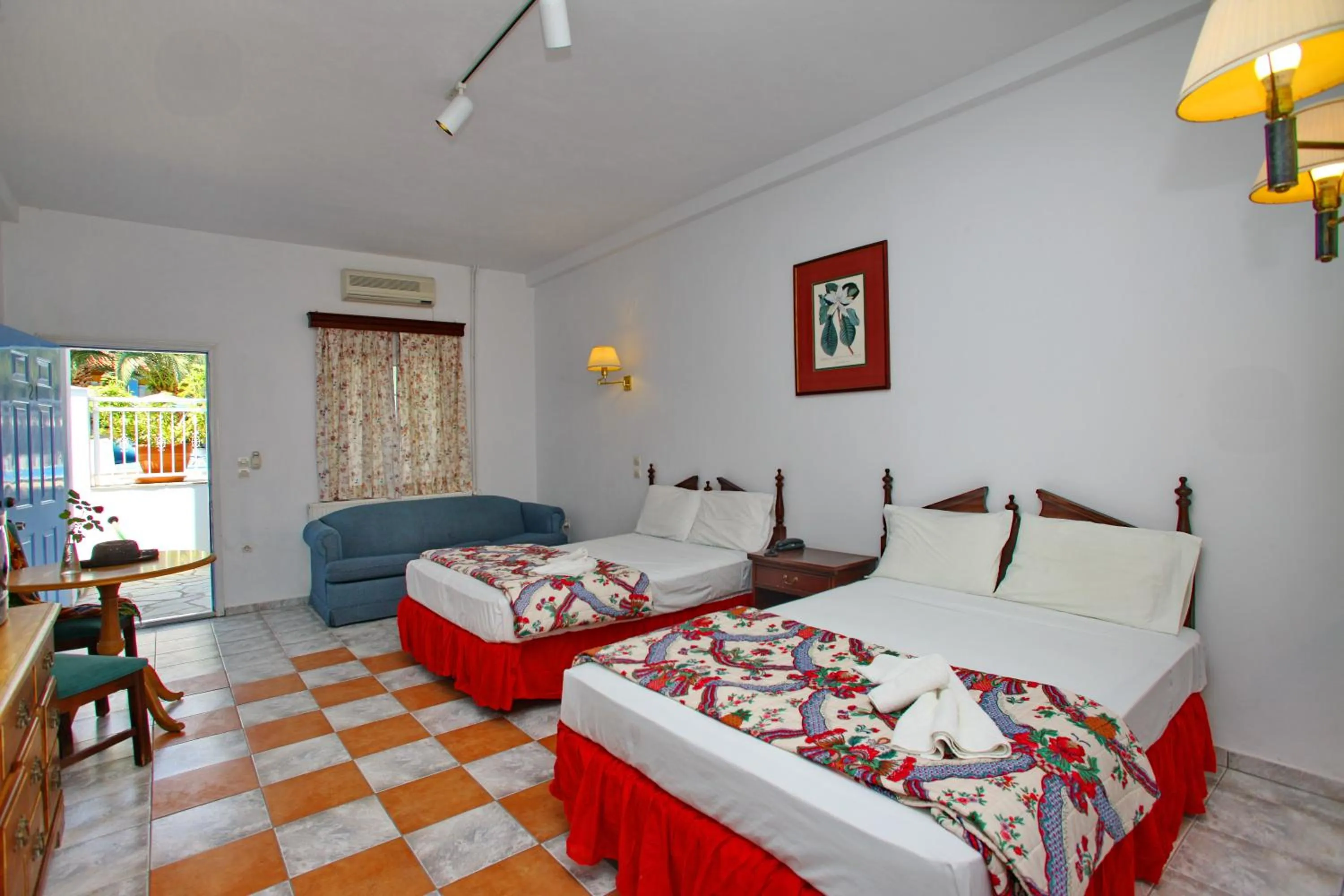 Bed in Dolphin Hotel